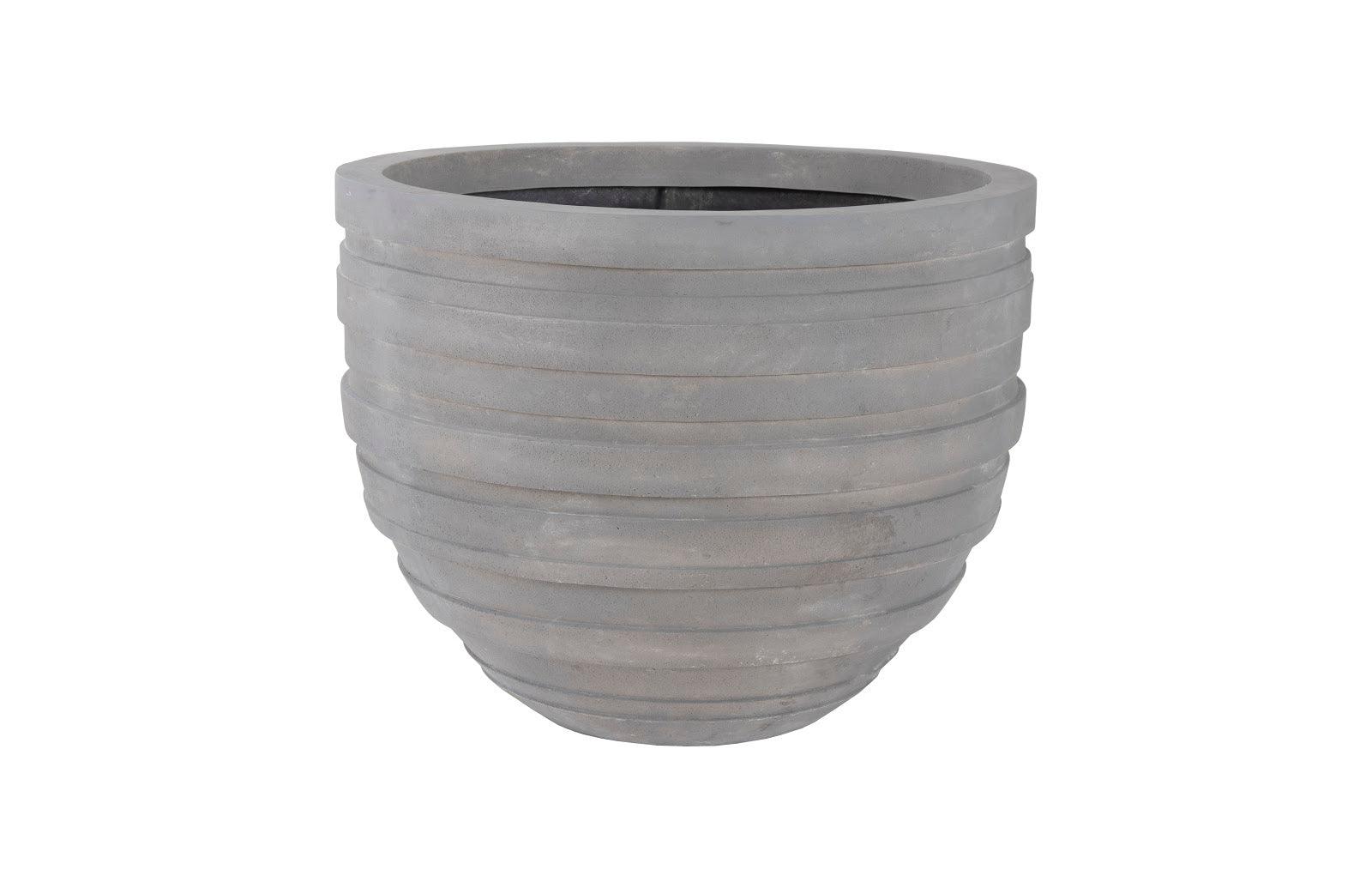 June Planter, Raw Gray, LG - Remutear
