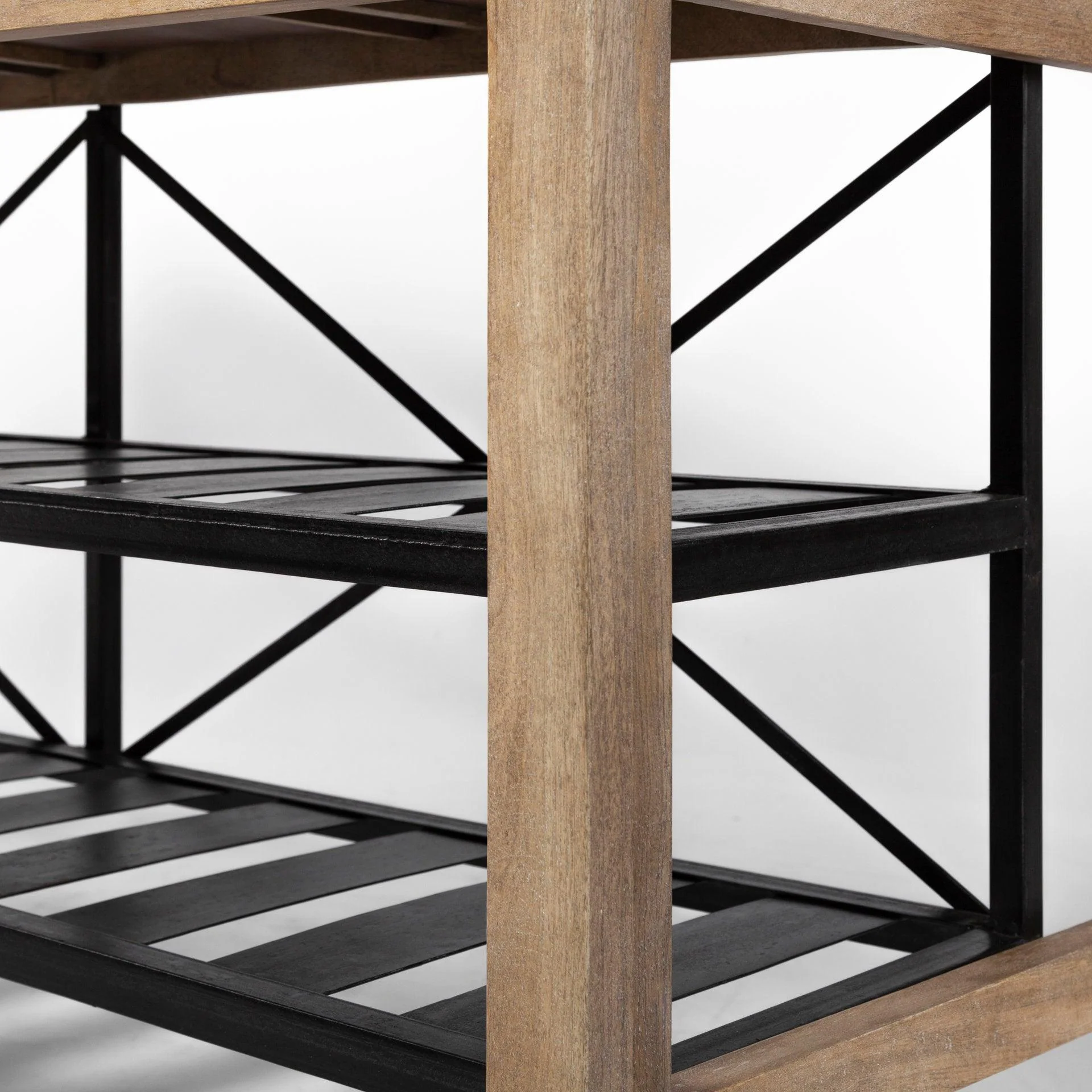 Stuart I Rolling Kitchen Island - Remutear