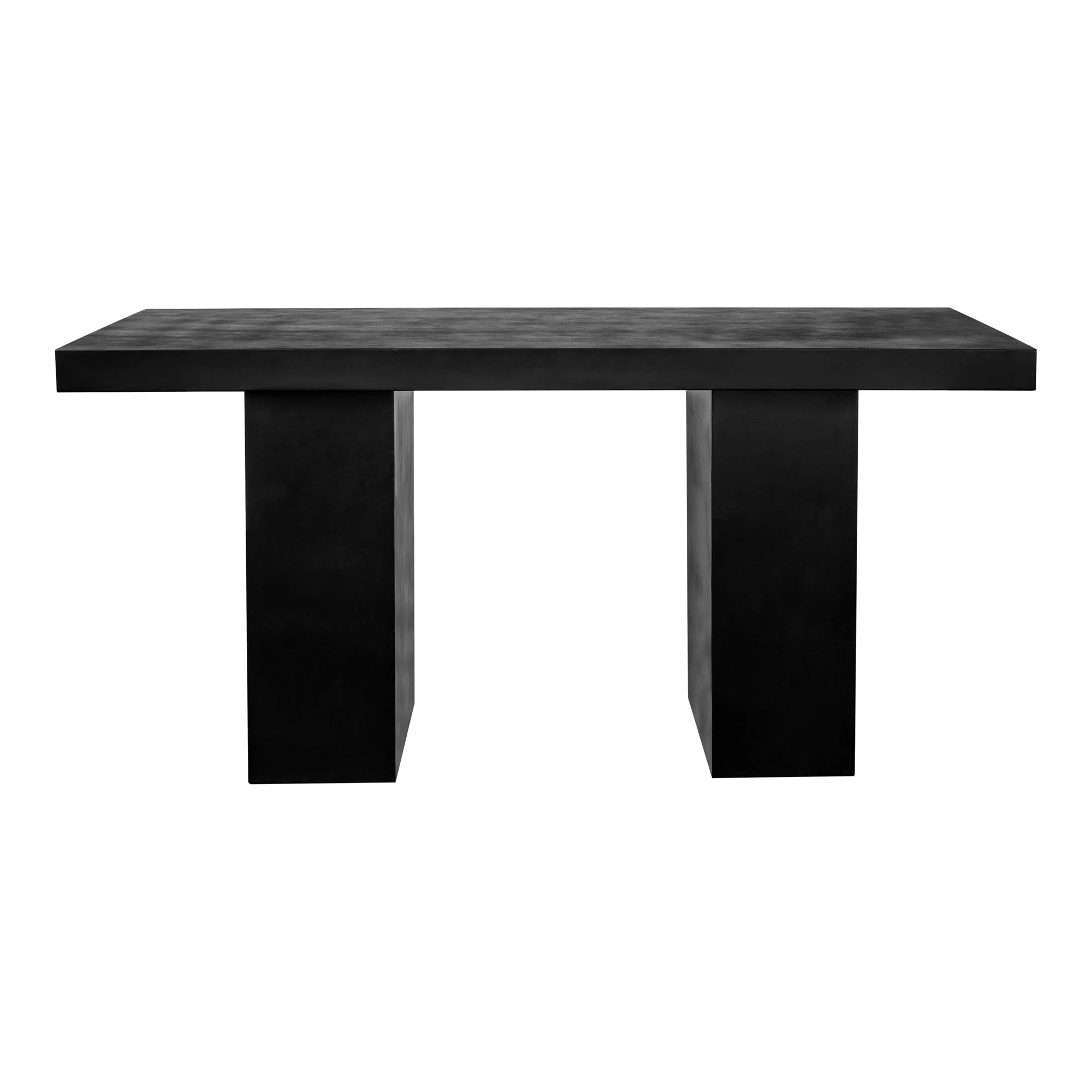 Aurelius 2 Outdoor Dining Table Black - Remutear