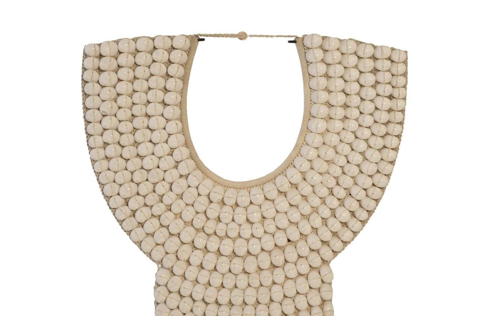 Shell Necklace Sculpture, on stand - Remutear