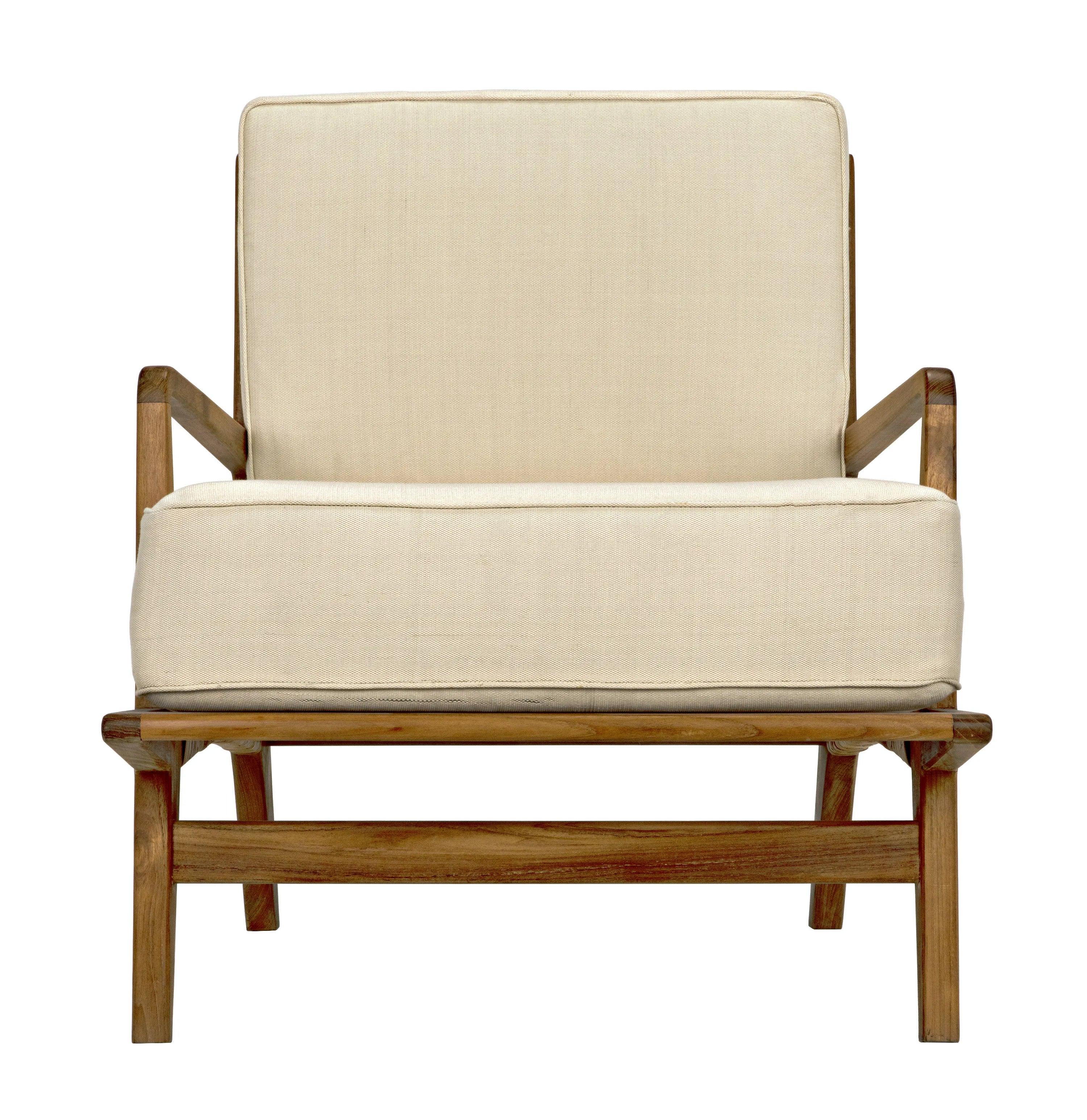 Allister Chair, Teak and Rattan - Remutear