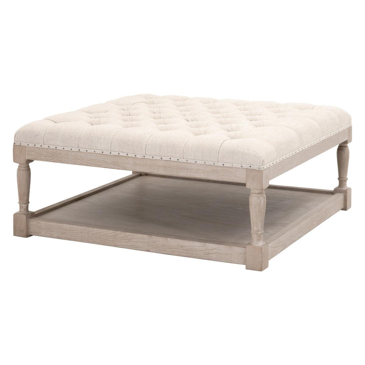 Townsend Tufted Upholstered Coffee Table - Remutear