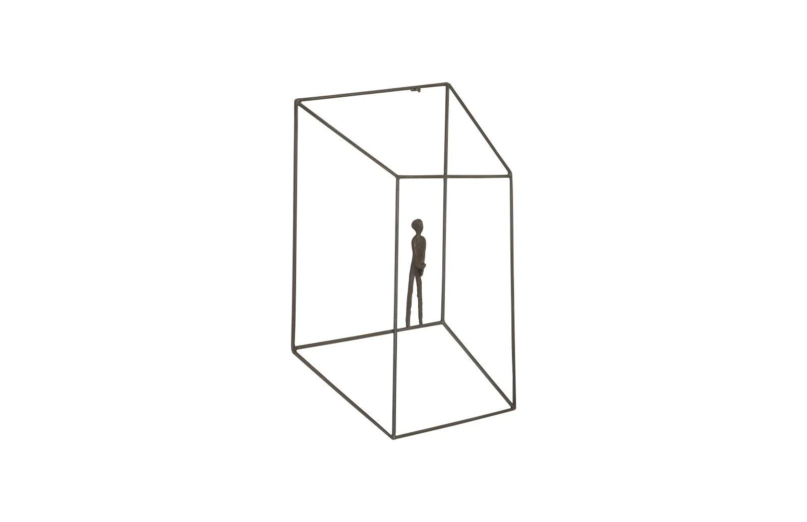 Perspective Wall Art, Square, Standing Arms Down - Remutear