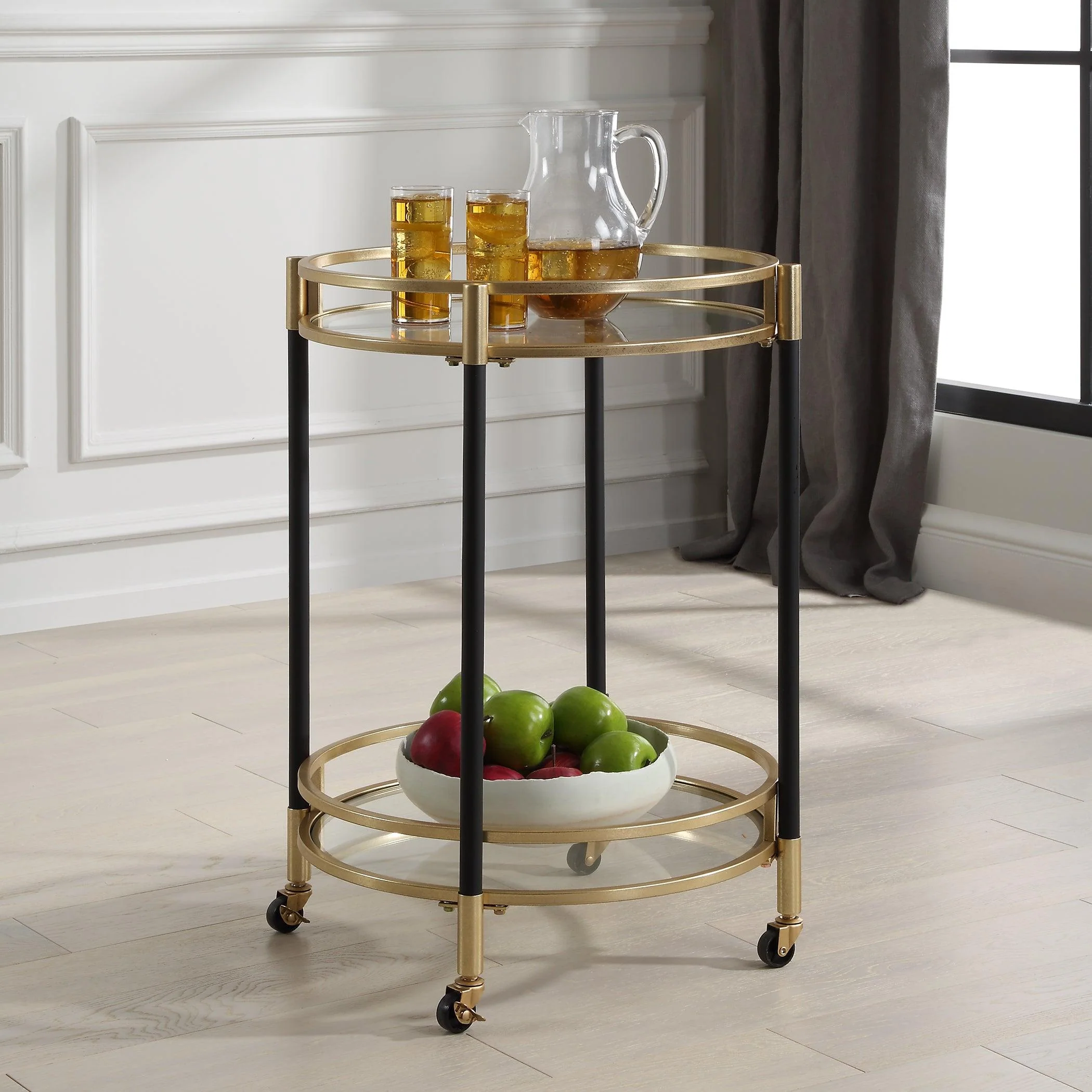 Dolly Round Bar Cart - Remutear