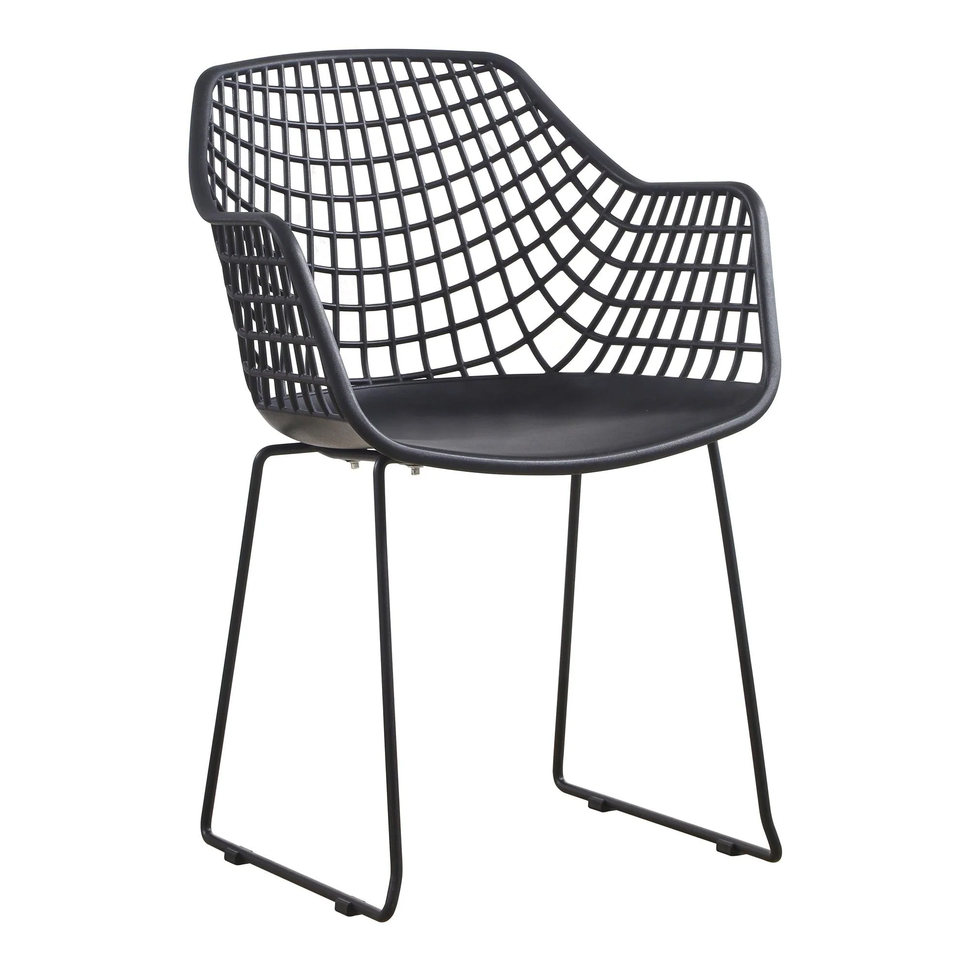 Honolulu Chair Black - Set Of Two - Remutear