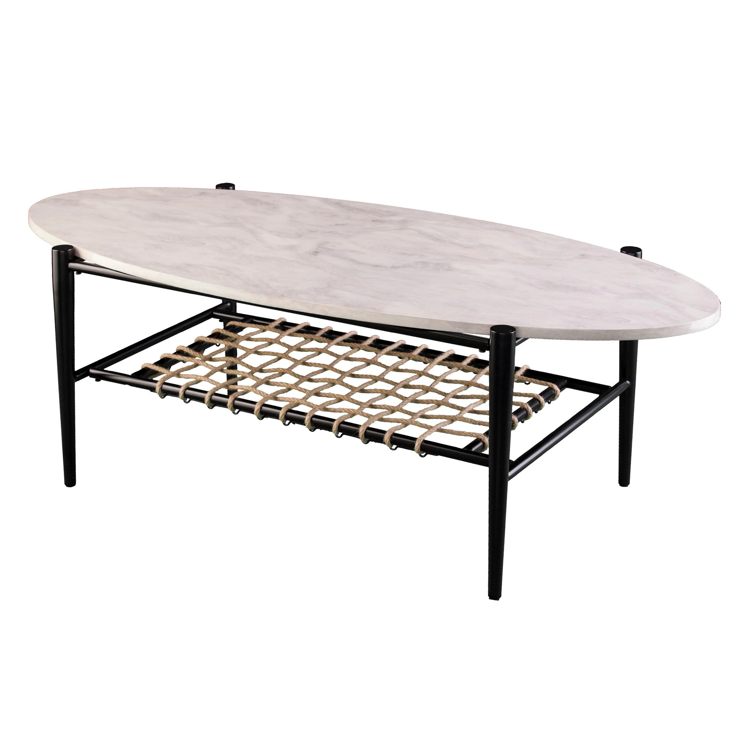 Holly & Martin Relckin Faux Marble Cocktail Table - Remutear