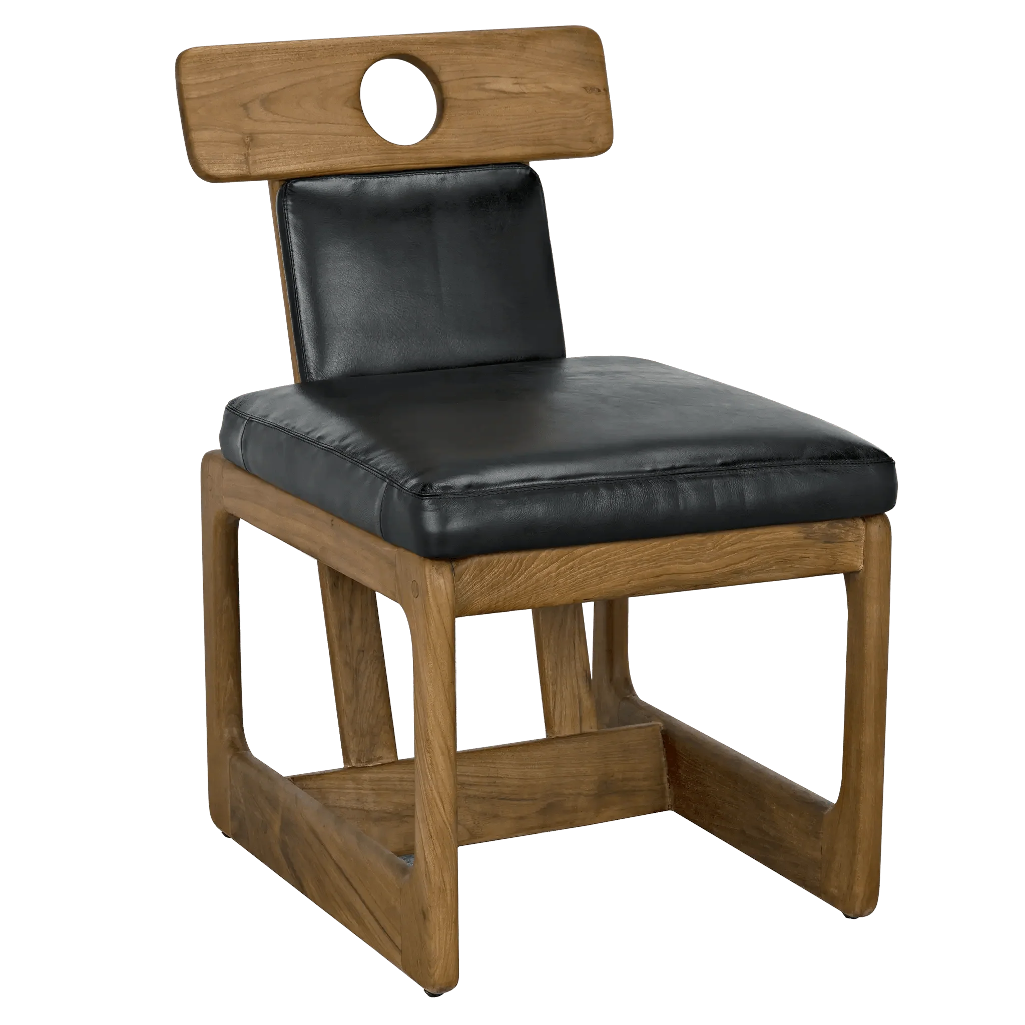Buraco Dining Chair, Teak - Remutear