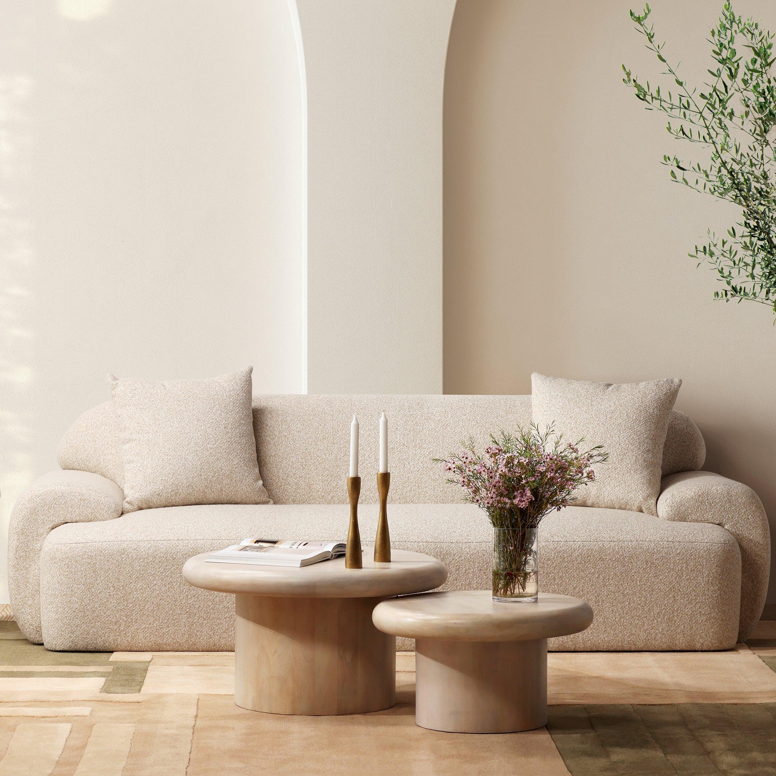 Lavinia Coffee Table White - Remutear