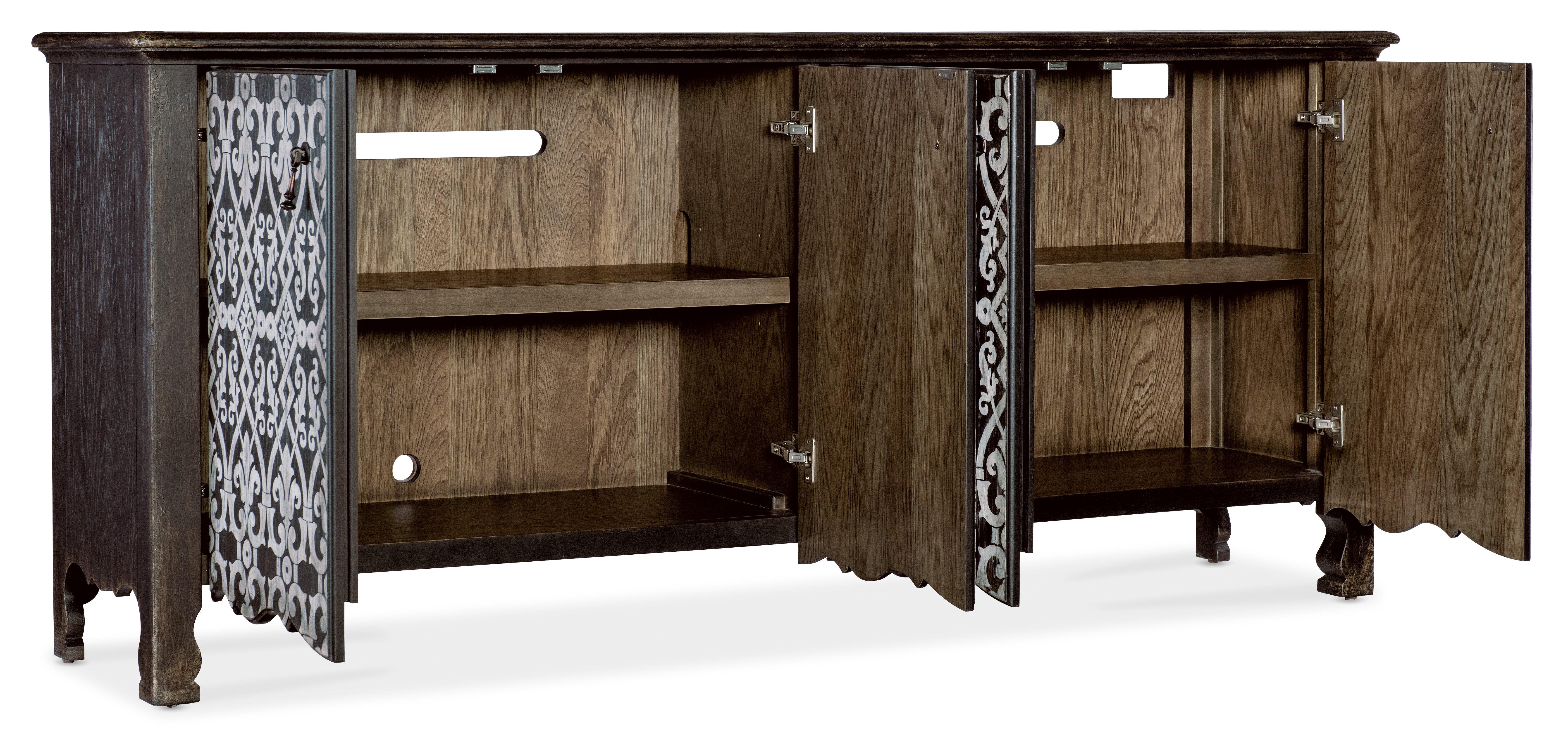 Americana Entertainment Credenza - Molasses - Remutear