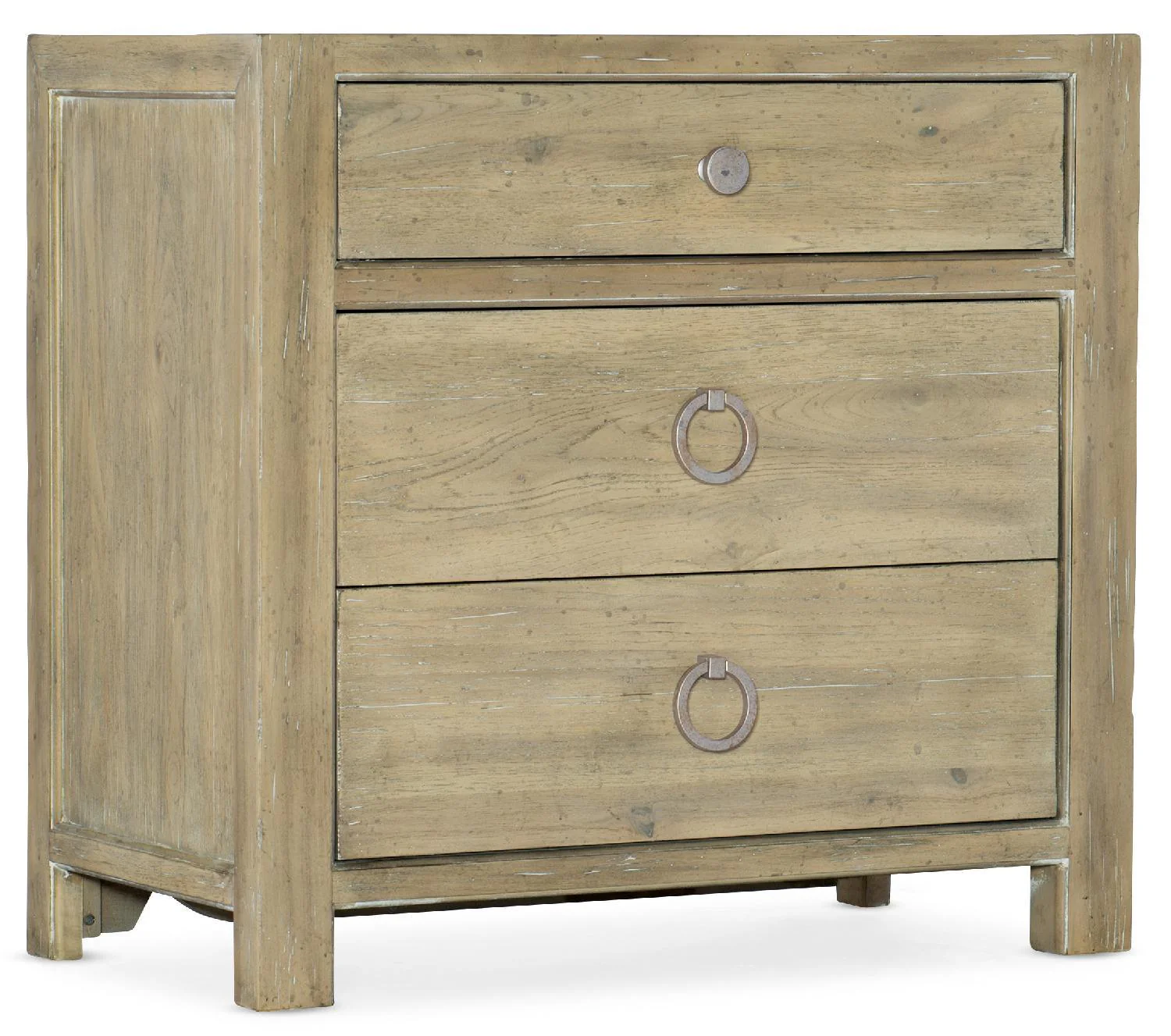 Surfrider Three-Drawer Nightstand - Remutear