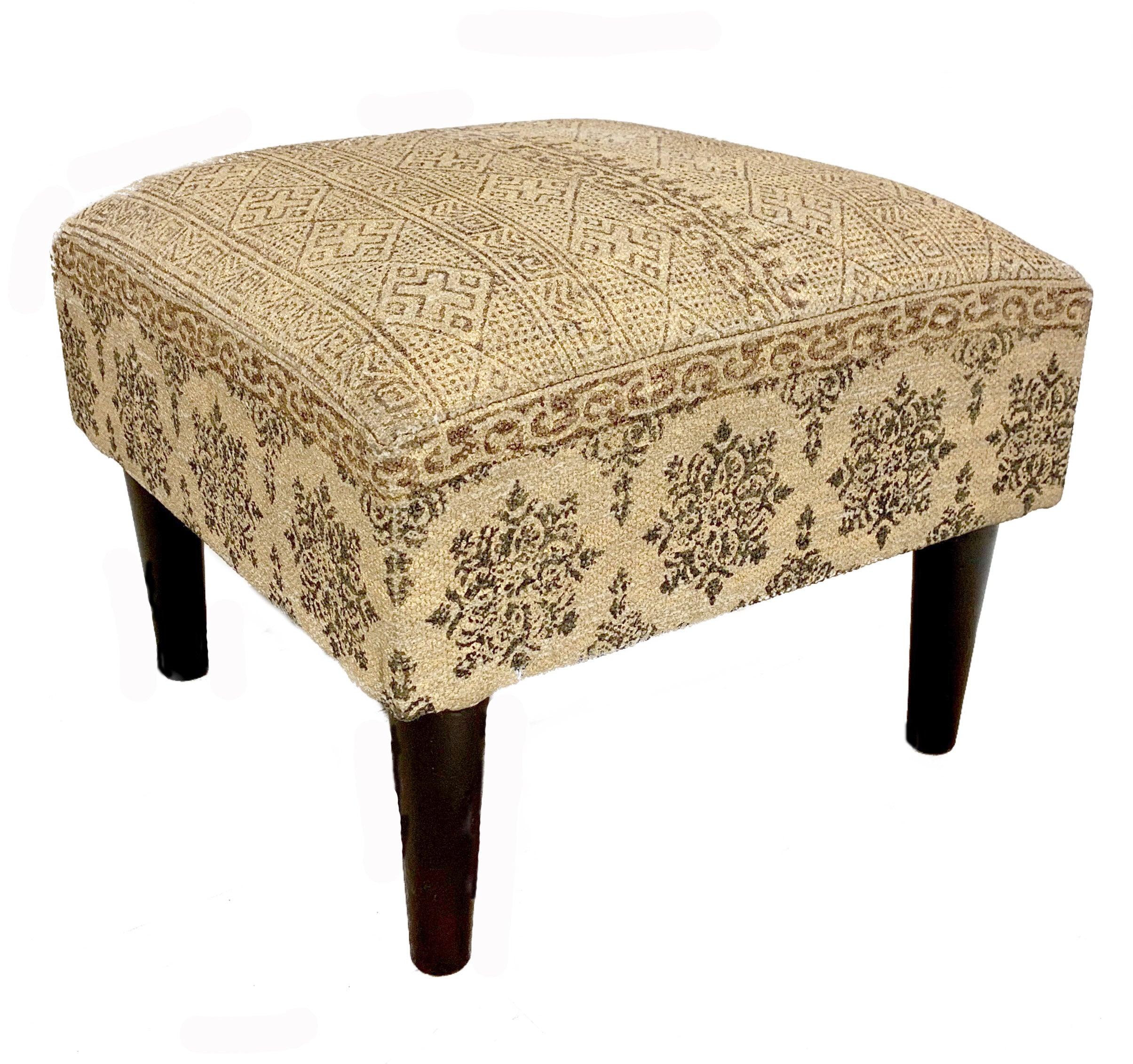 Printed Cotton Stool - Remutear