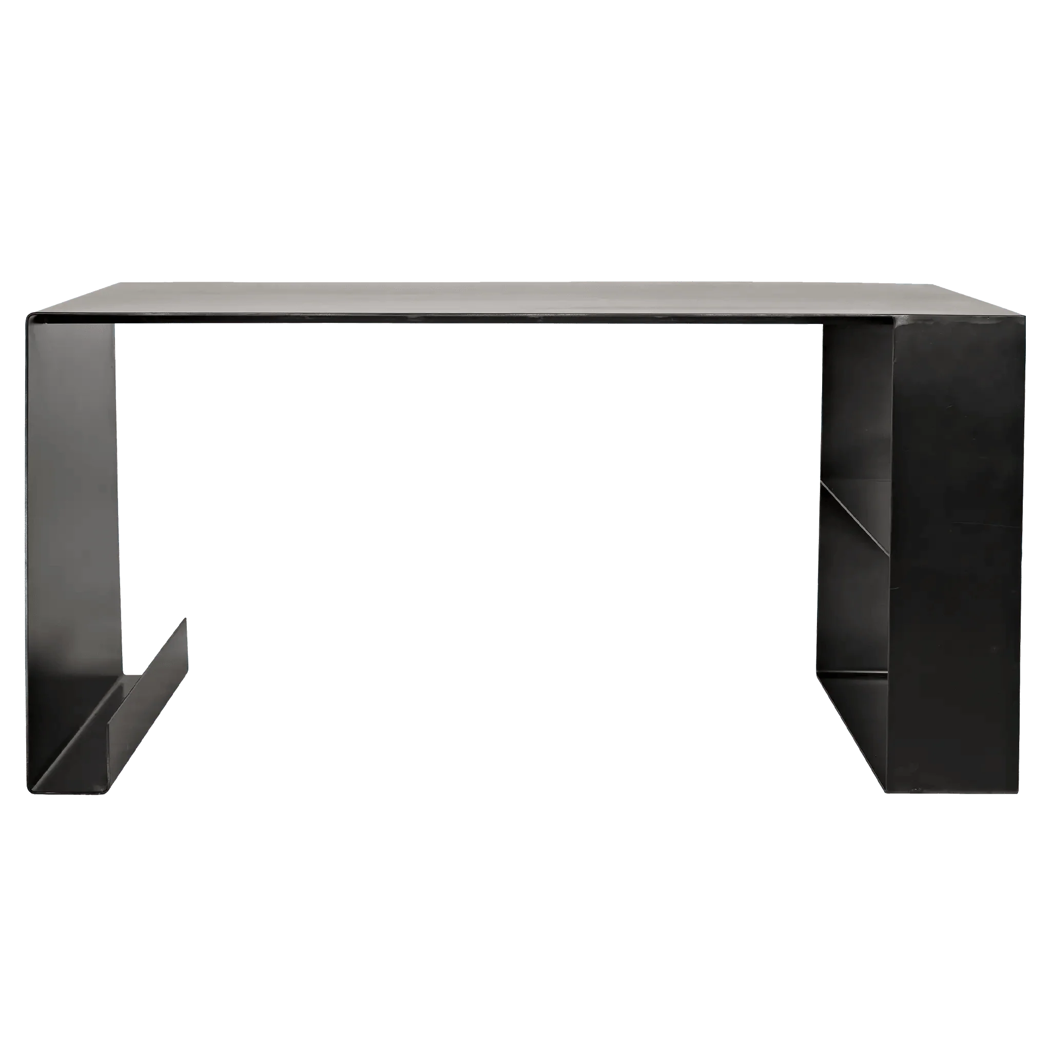 Black Steel Desk - Remutear