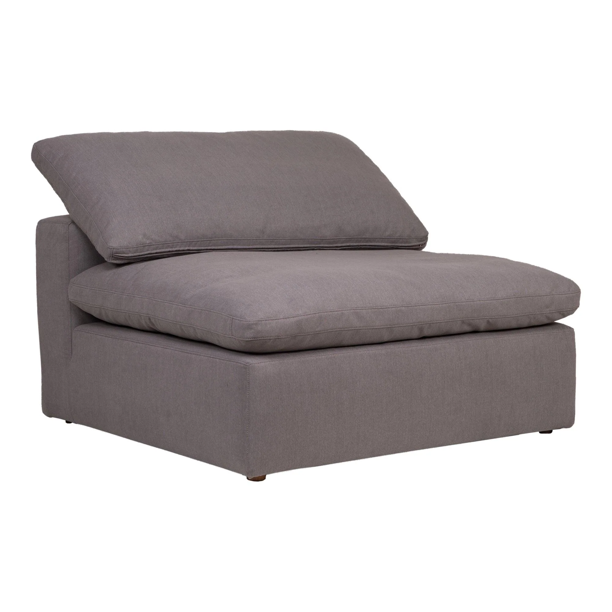 Clay Slipper Chair Performance Fabric Light Grey - Remutear