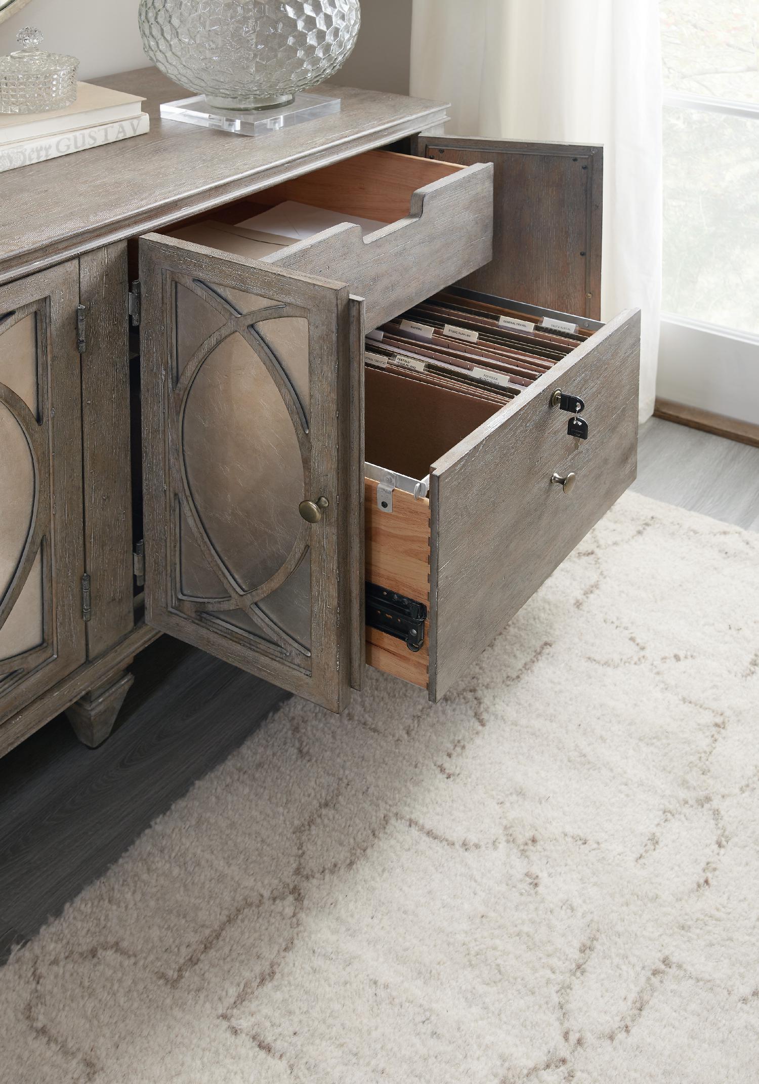 Rustic Glam Credenza - Remutear