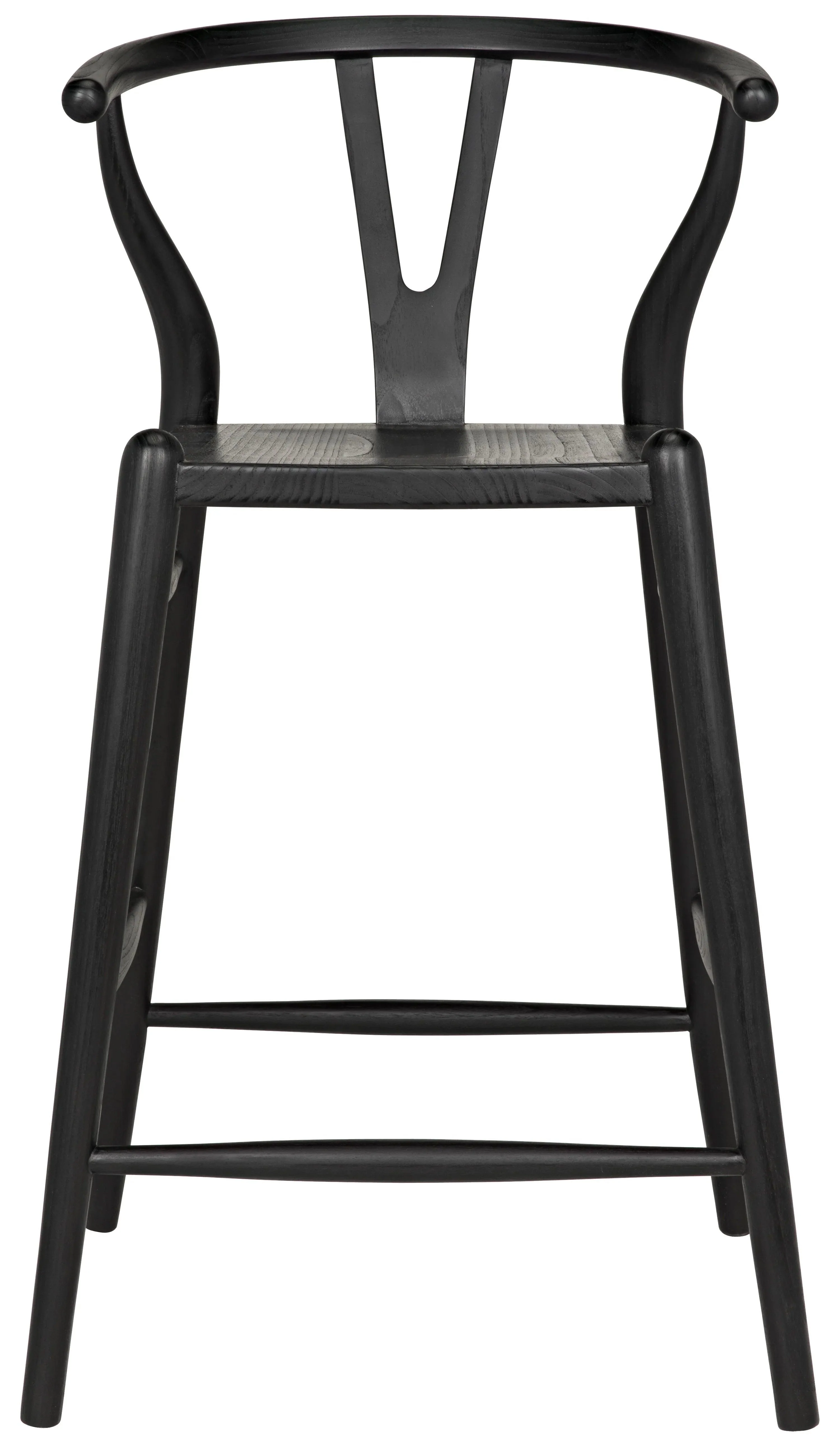 Zola Counter Stool, Charcoal Black - Remutear
