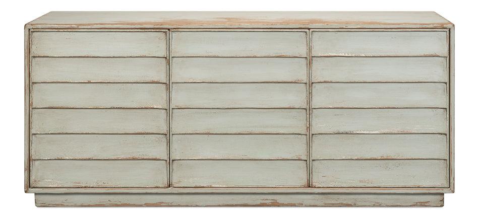Louvered Sideboard - Sage - Remutear