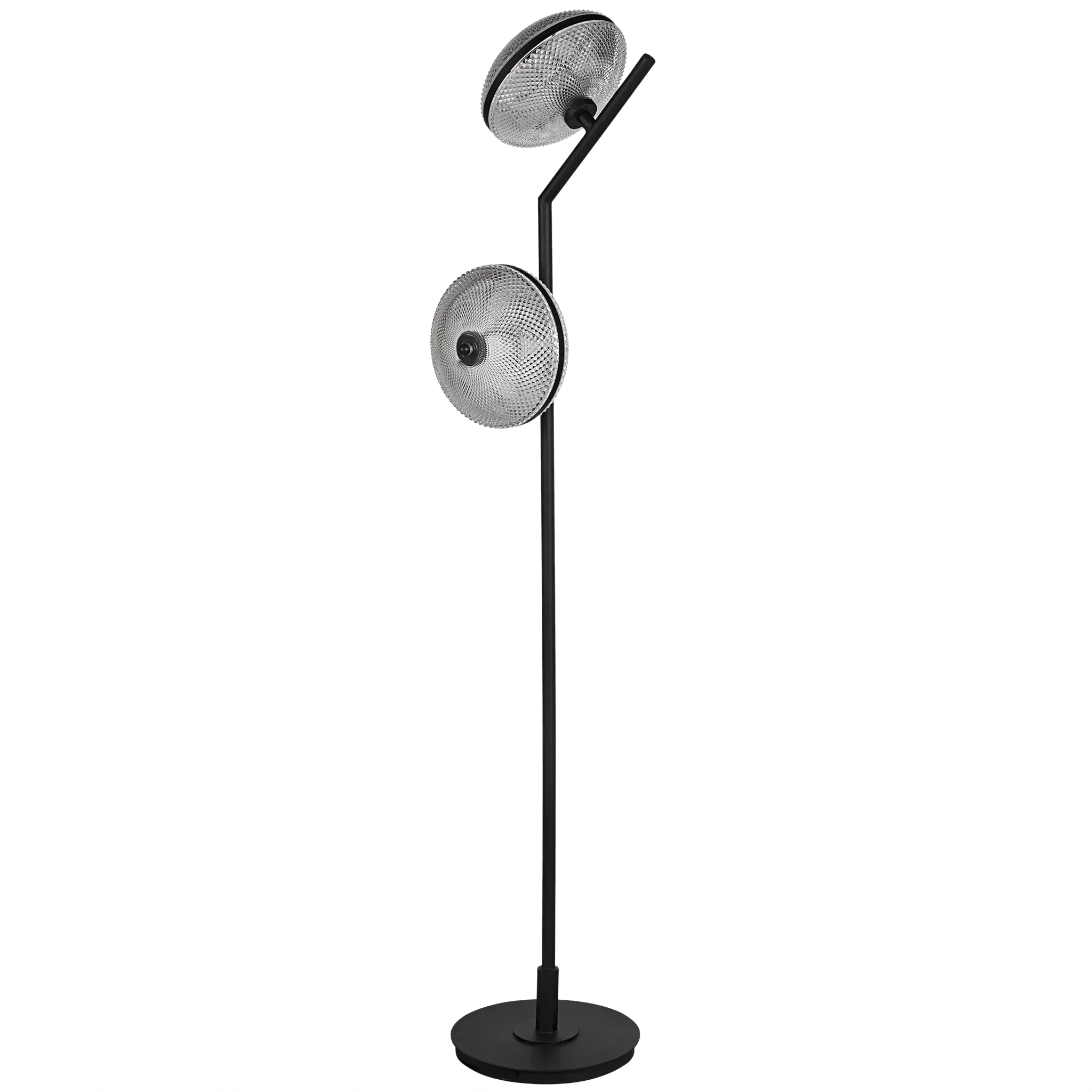 Gibson Floor Lamp, Black Steel - Remutear