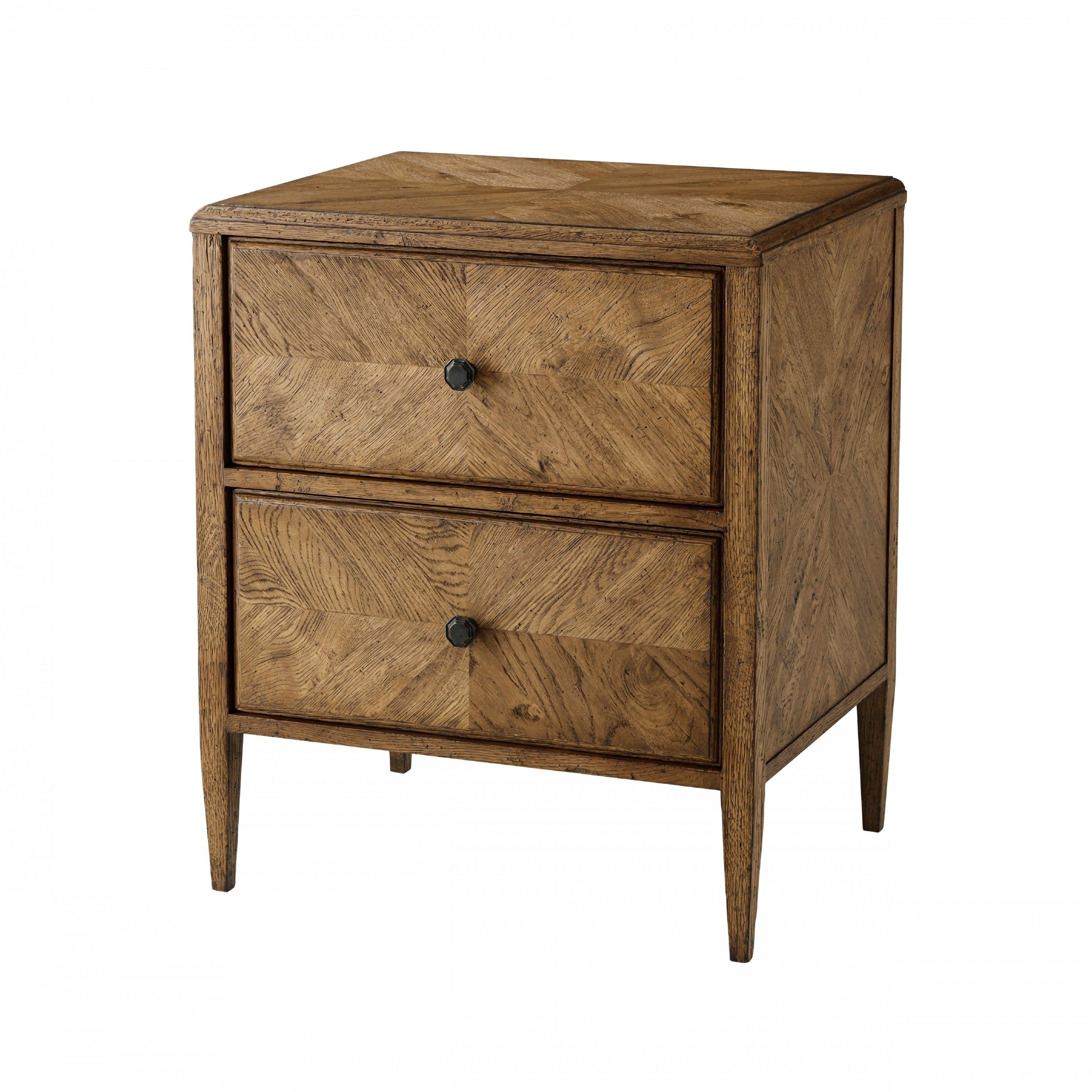 Nova Two Drawers Night Stand - Remutear