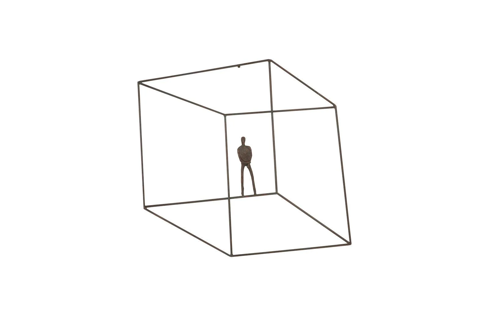 Perspective Wall Art, Square, Standing Arms Down - Remutear