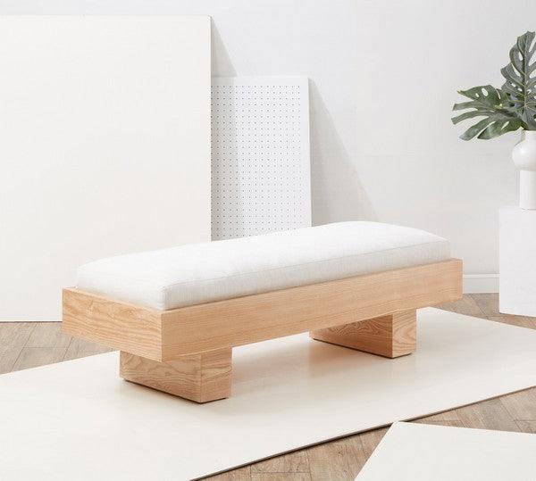 KARMEN WOOD BENCH - Remutear