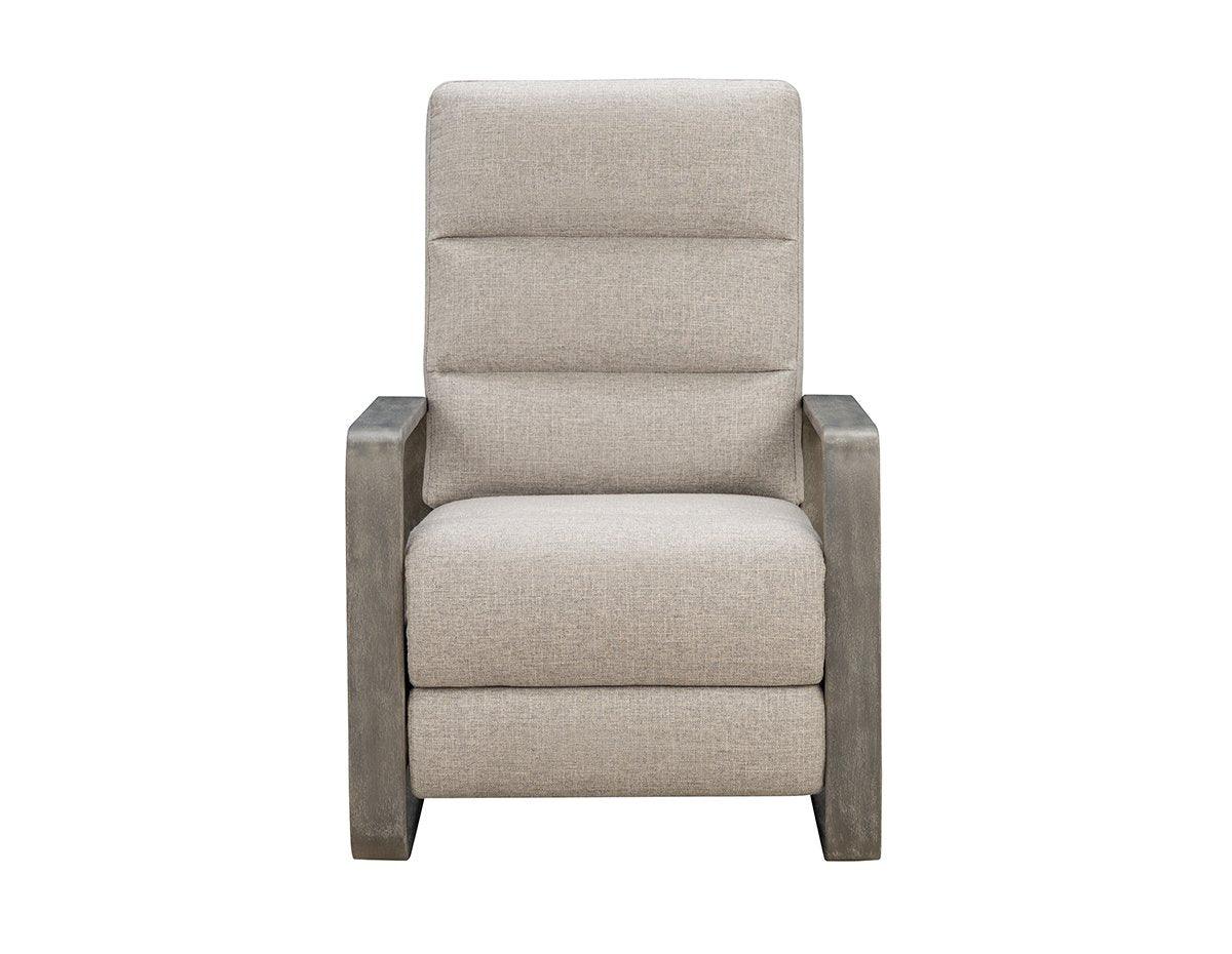 Zoey Push Thru The Arms Recliner - Remutear
