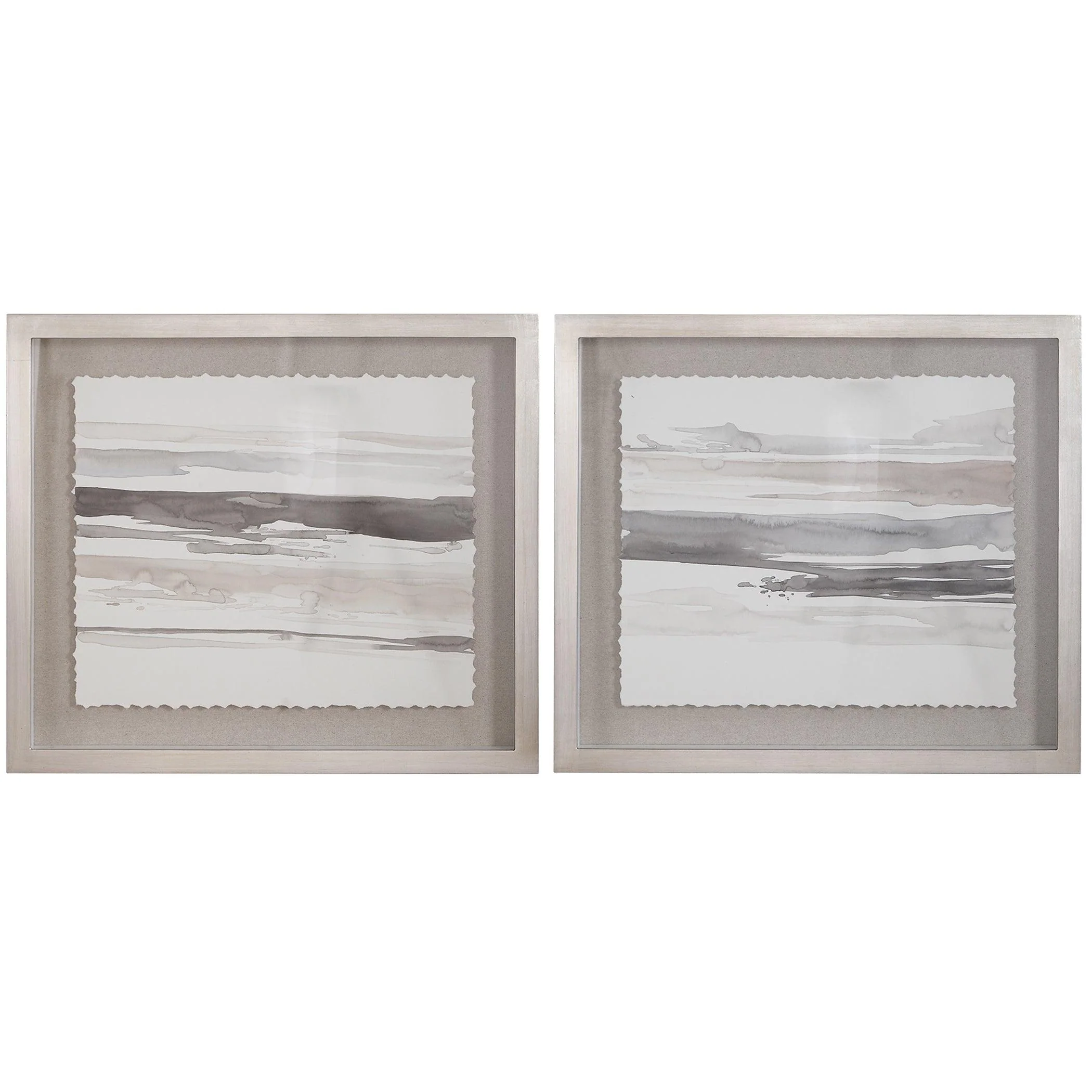 NEUTRAL LANDSCAPE FRAMED PRINTS, SET/2 - Remutear