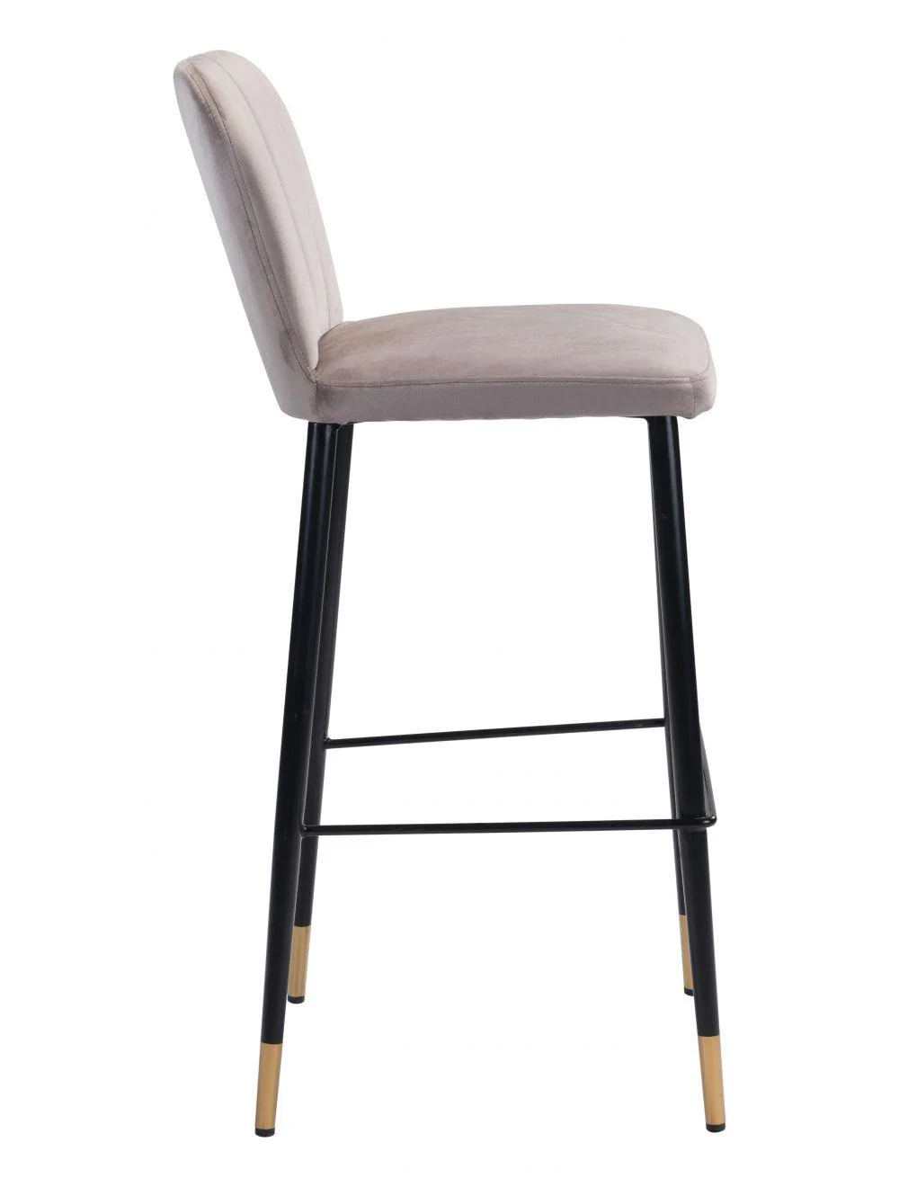 Manchester Bar Chair (Set of 2) Gray - Remutear