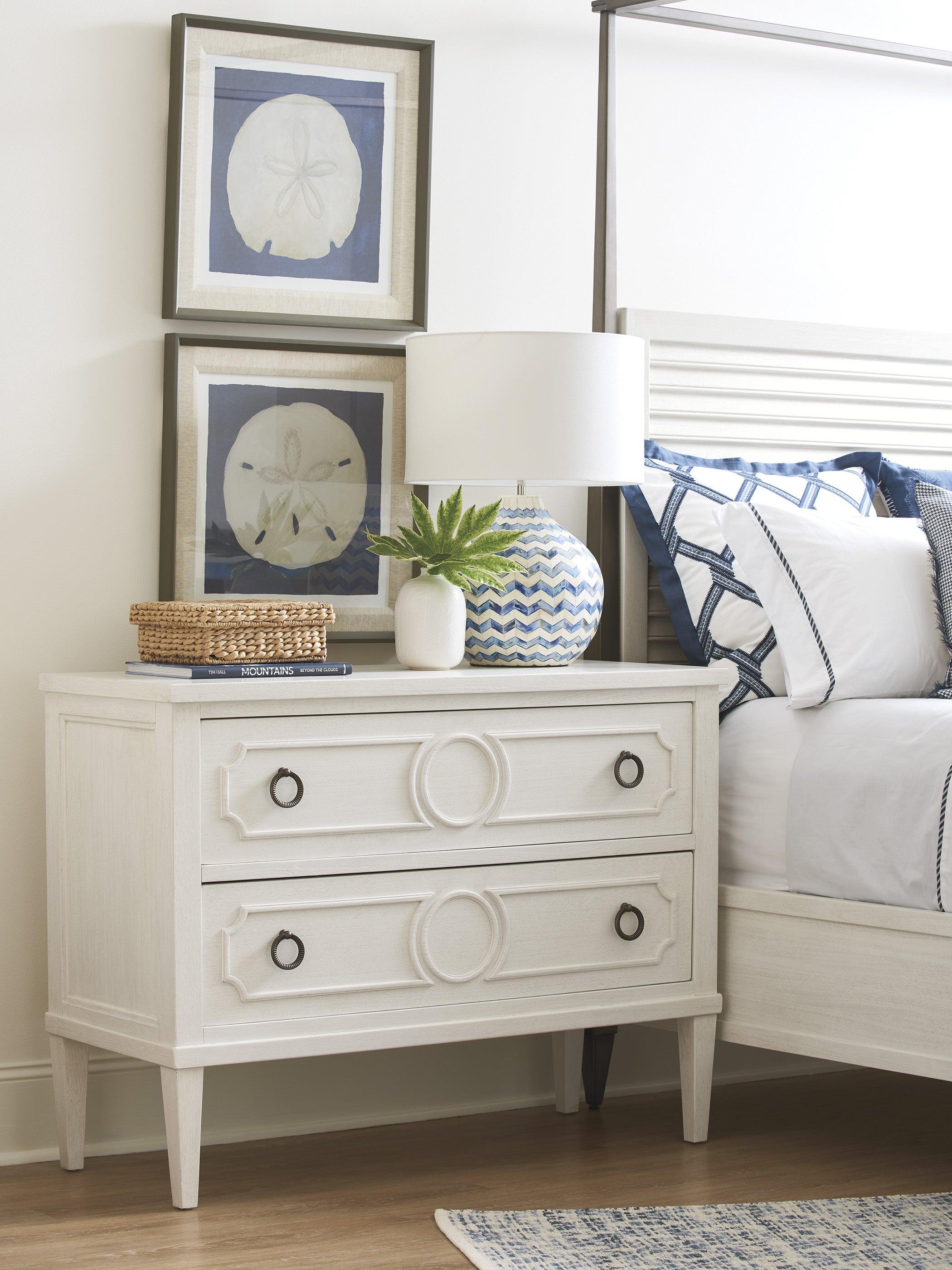 Ocean Breeze Brantley Bachelors Side Table - Remutear