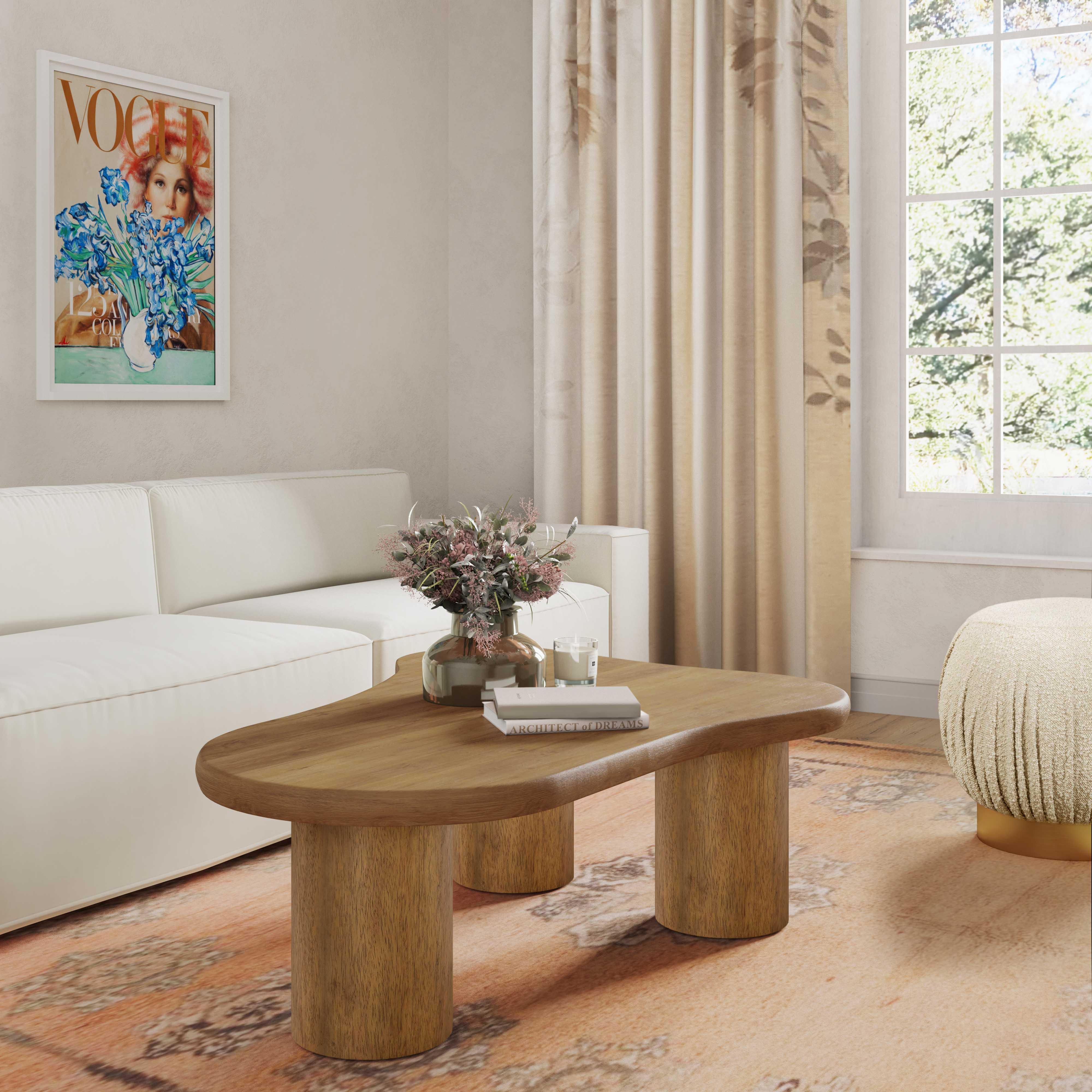 Gotham Cognac Coffee Table - Remutear