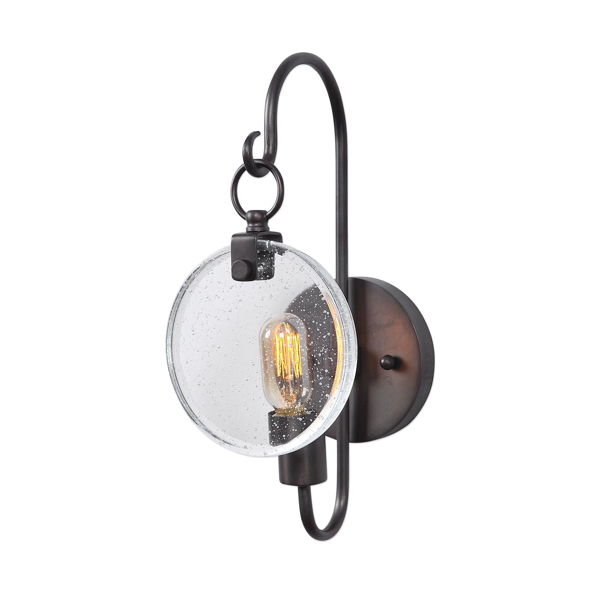 WHITTEN 1 LIGHT BRONZE SCONCE - Remutear