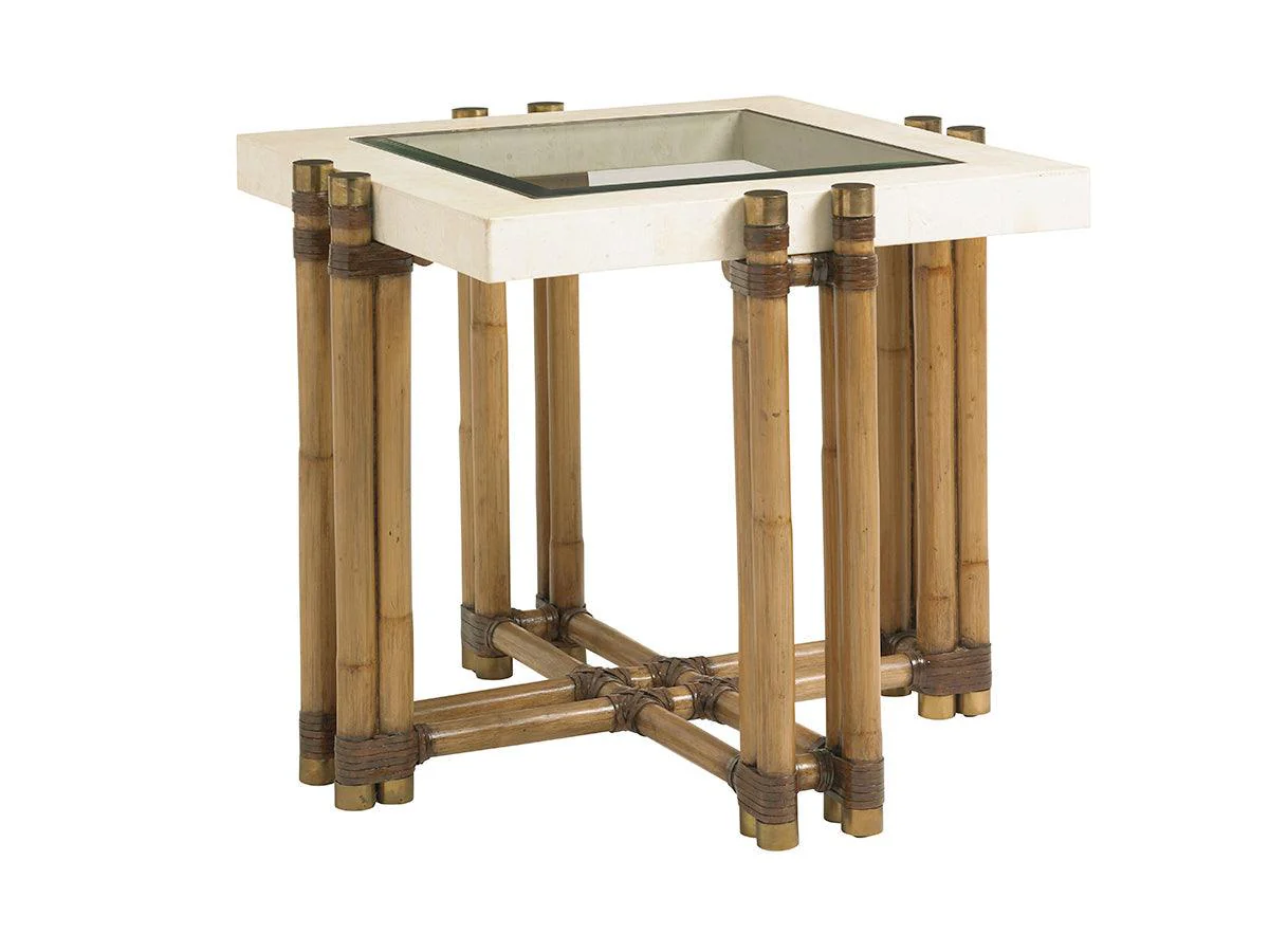 Twin Palms Los Cabos Lamp Table - Remutear
