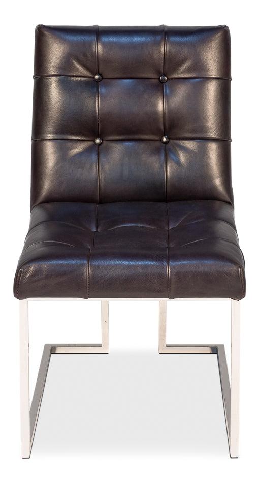 Hubbard Iron & Leather Chair - Remutear