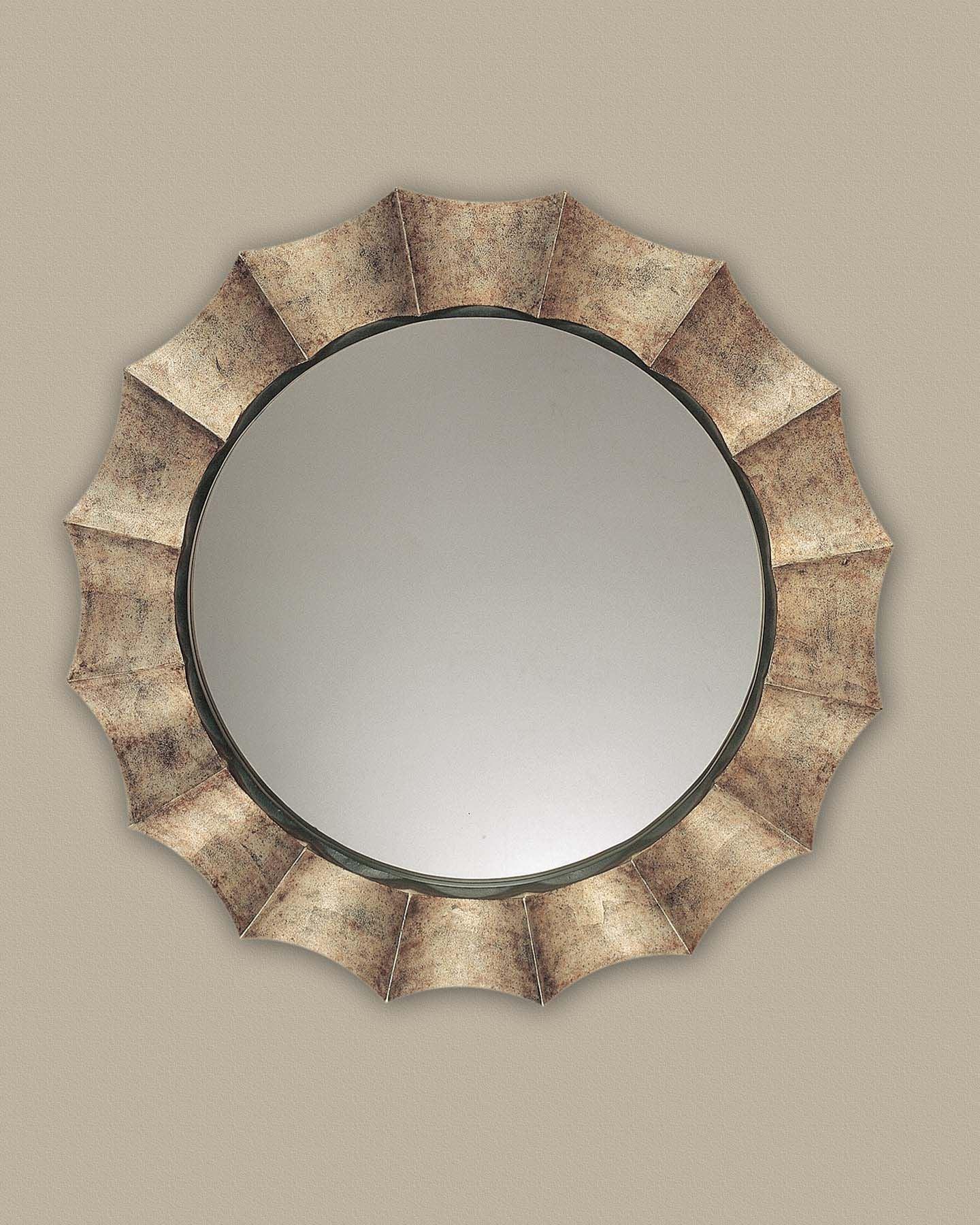 GOTHAM U ANTIQUE SILVER MIRROR - Remutear