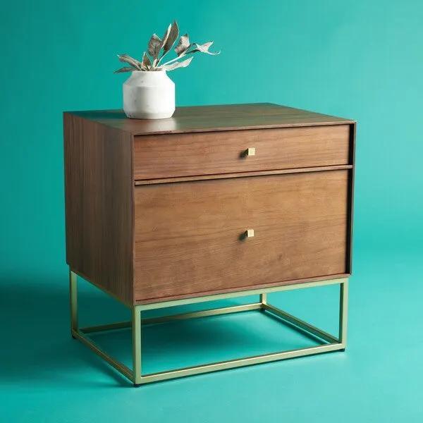 ADELYN 2 DRAWER NIGHTSTAND - Remutear
