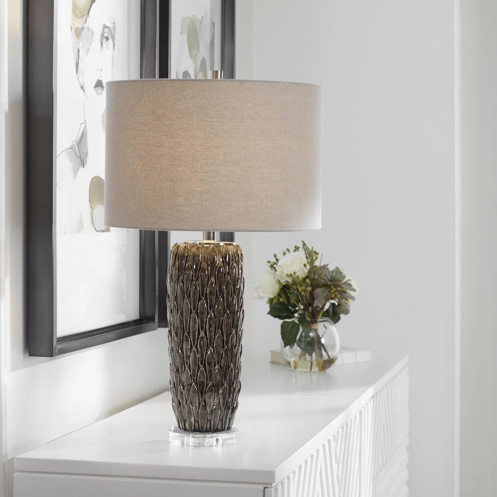 NETTLE TEXTURED TABLE LAMP - Remutear