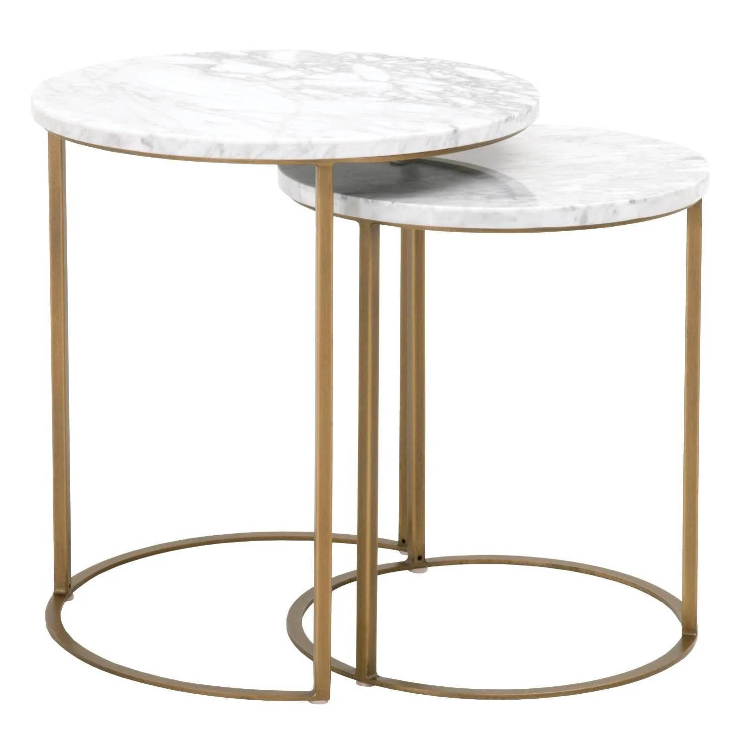 Carrera Round Nesting Accent Table - Remutear