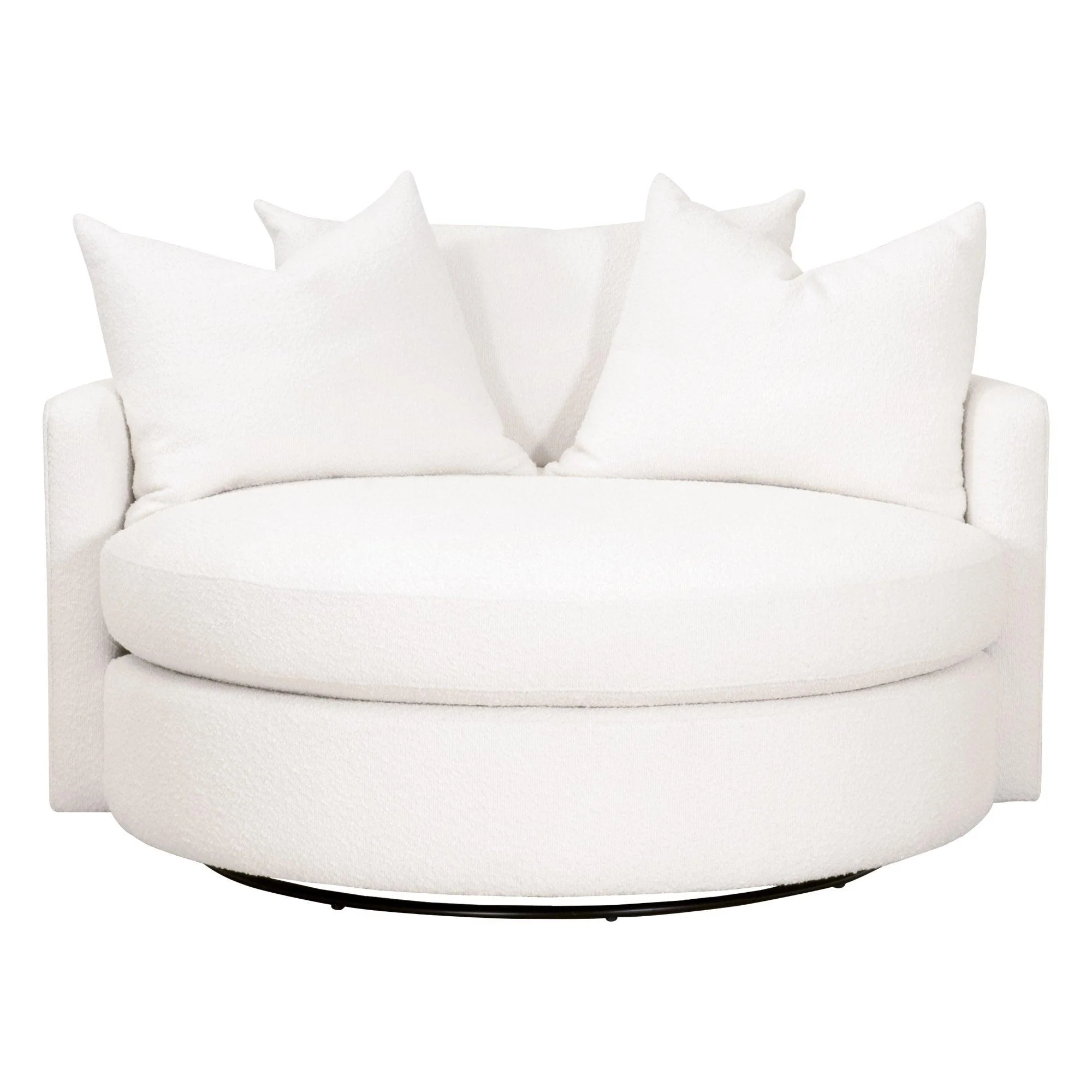 Lourne Grand Swivel Sofa Chair - Remutear