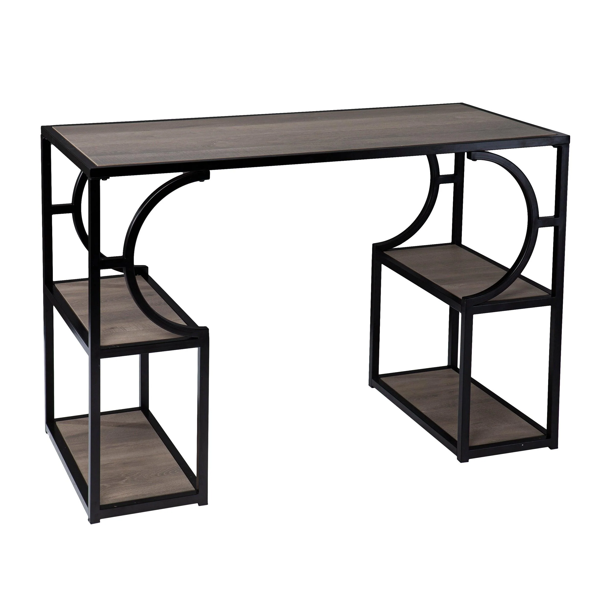 Tyberton Writing Desk w/ Storage - Remutear