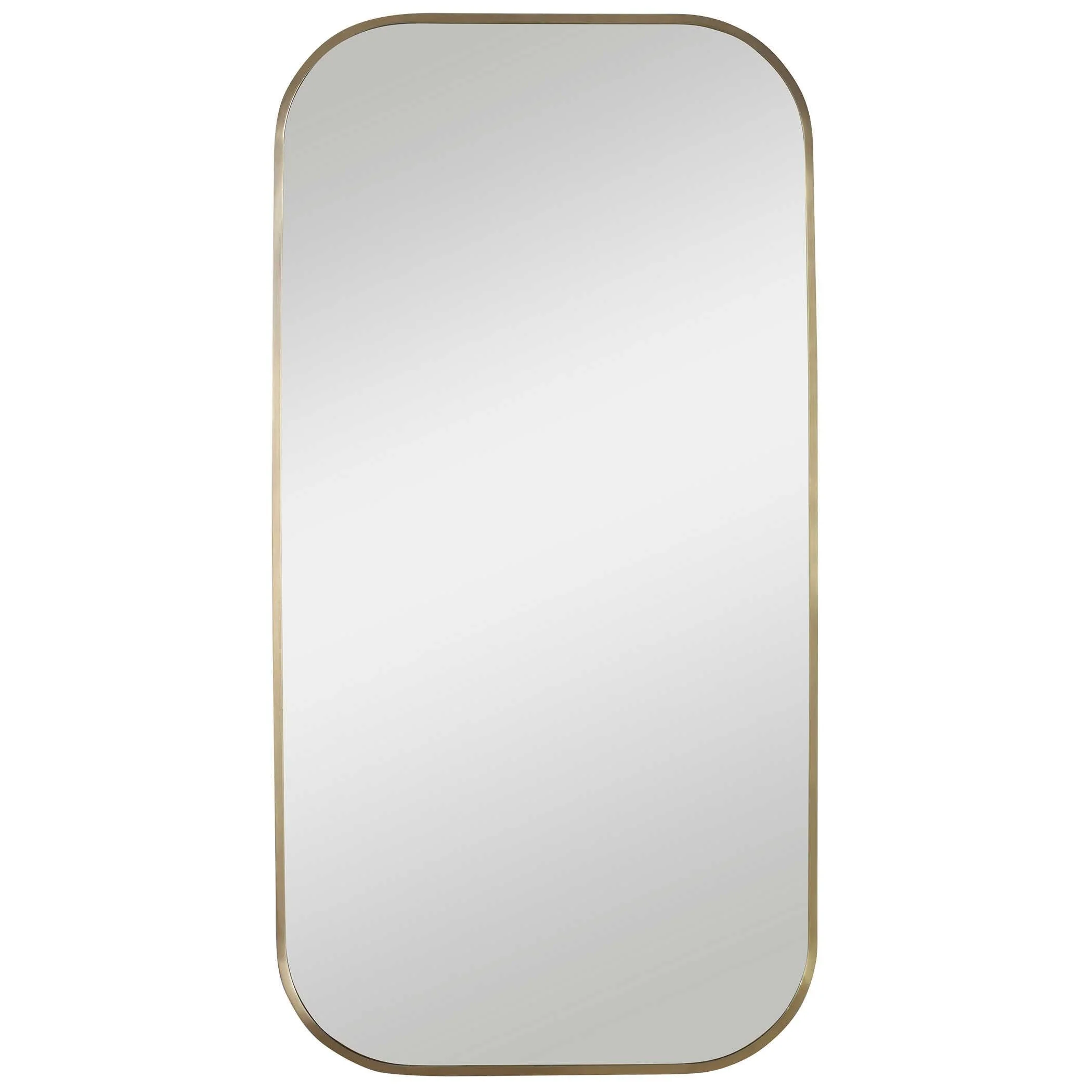 TAFT PLATED BRASS MIRROR - Remutear