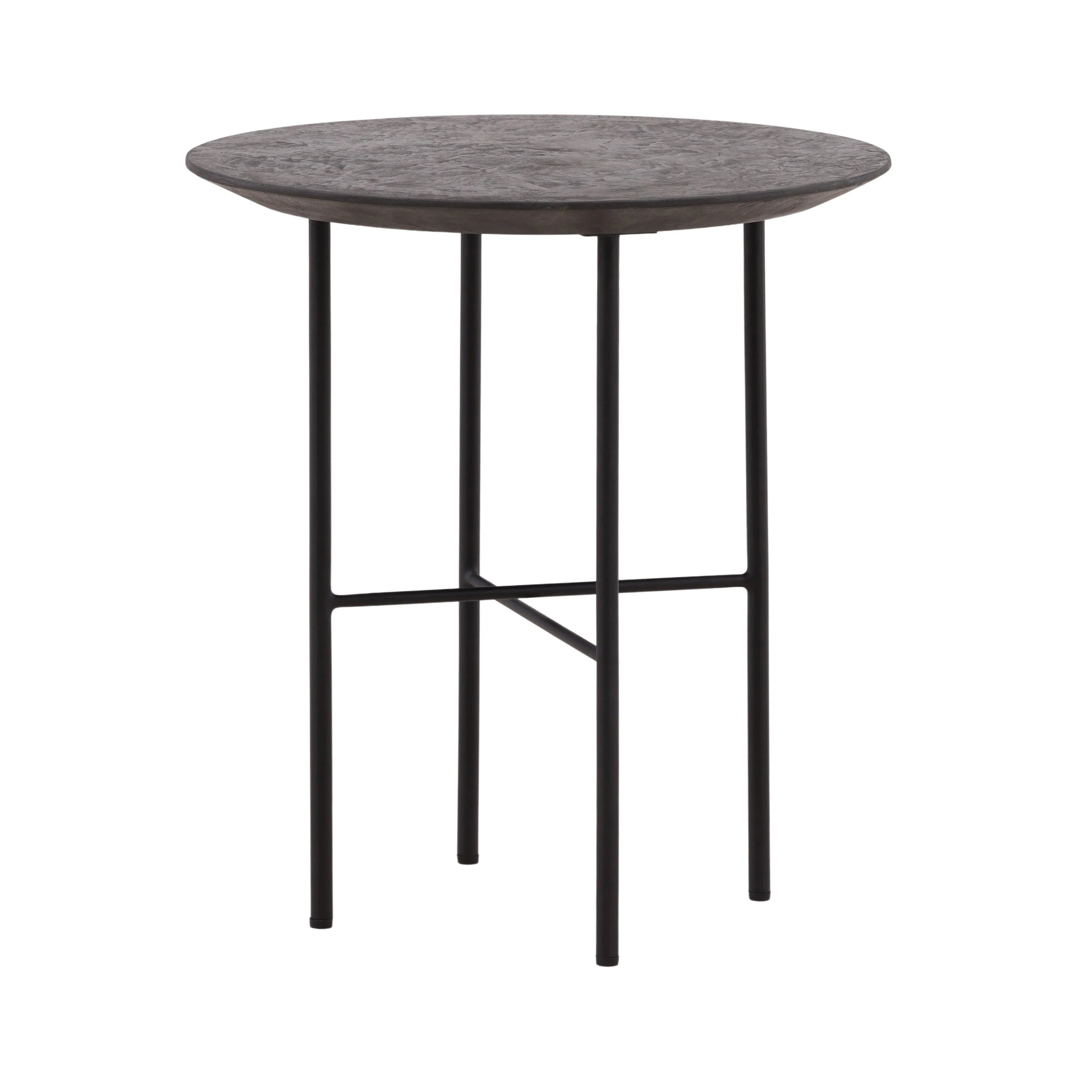 Leith End Table Black - Remutear