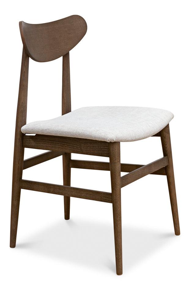 Mid-Century Side Chair Driftwood Oatmeal - Set of 2 - Remutear