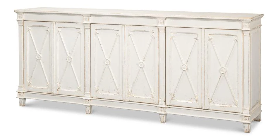 Marksman Sideboard - Whitewash - Remutear