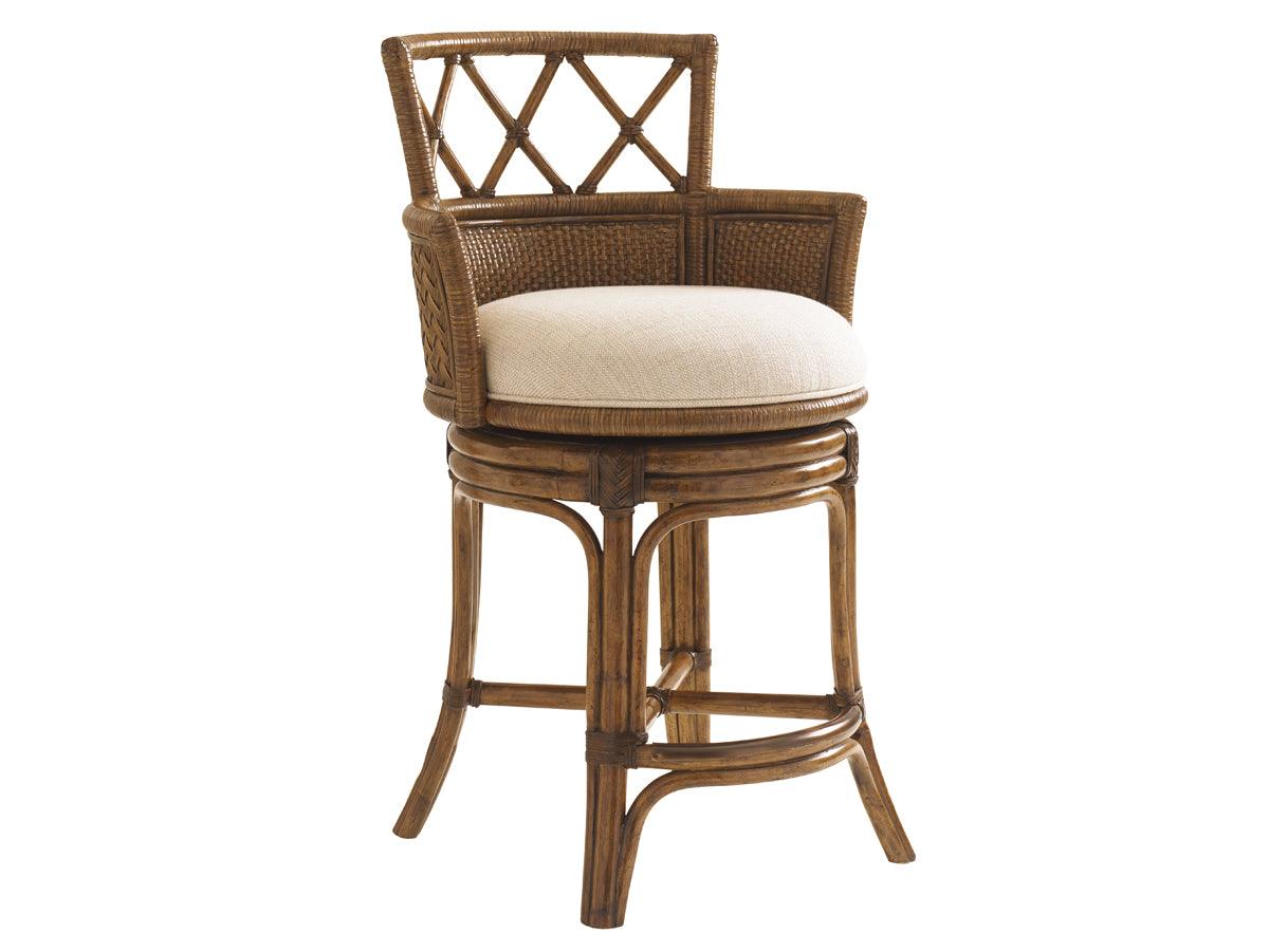 Bali Hai Kamala Bay Swivel Counter Stool - Remutear