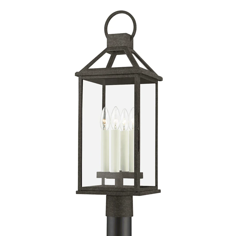 SANDERS 4 LIGHT LARGE EXTERIOR POST - Remutear