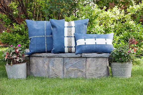 Leather Rectangle Cushion - Remutear