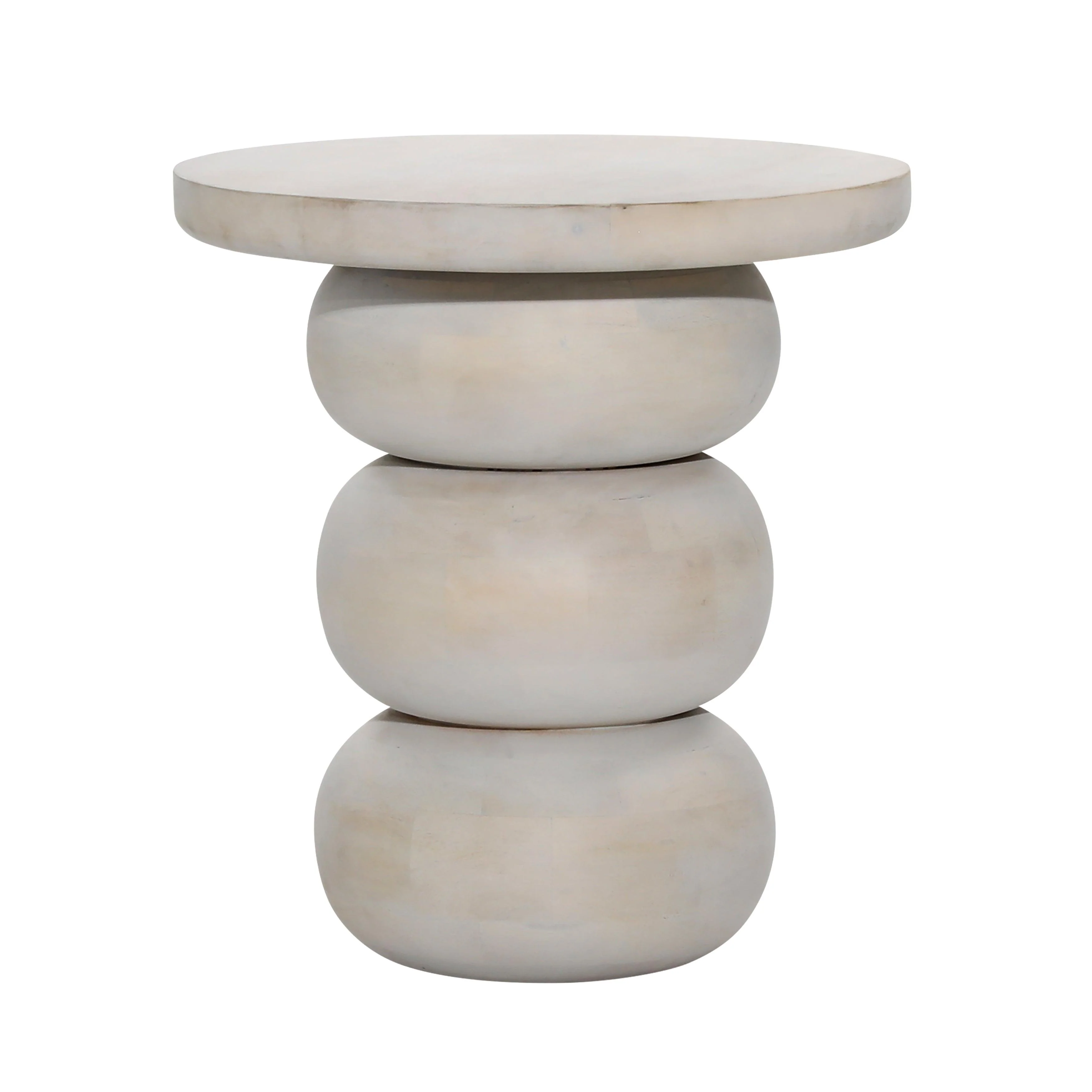 Demetria End Table White - Remutear