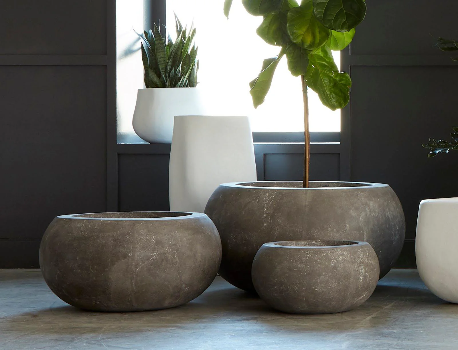 Elaine Planter, Small, Gray - Remutear
