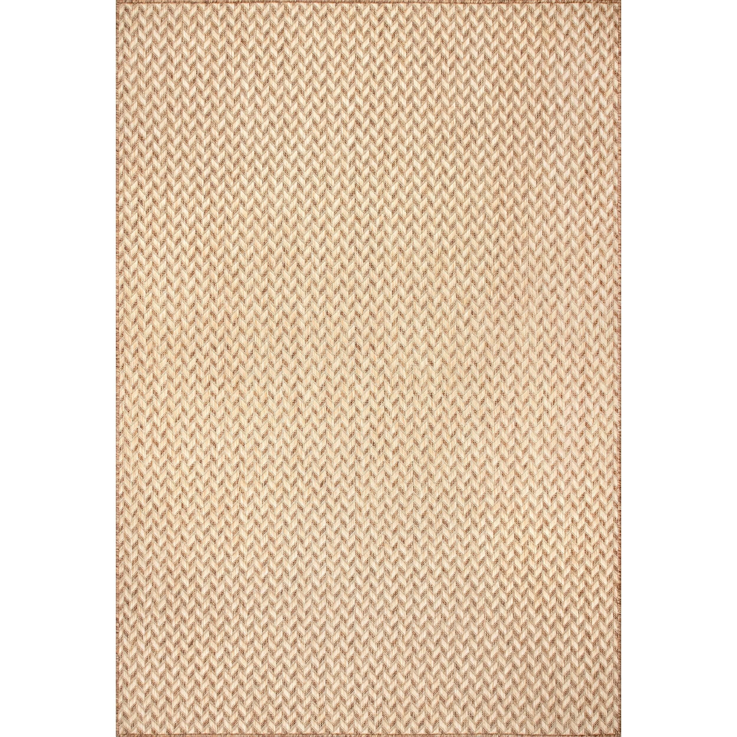 Camryn Herringbone Indoor/Outdoor Area Rug - Remutear