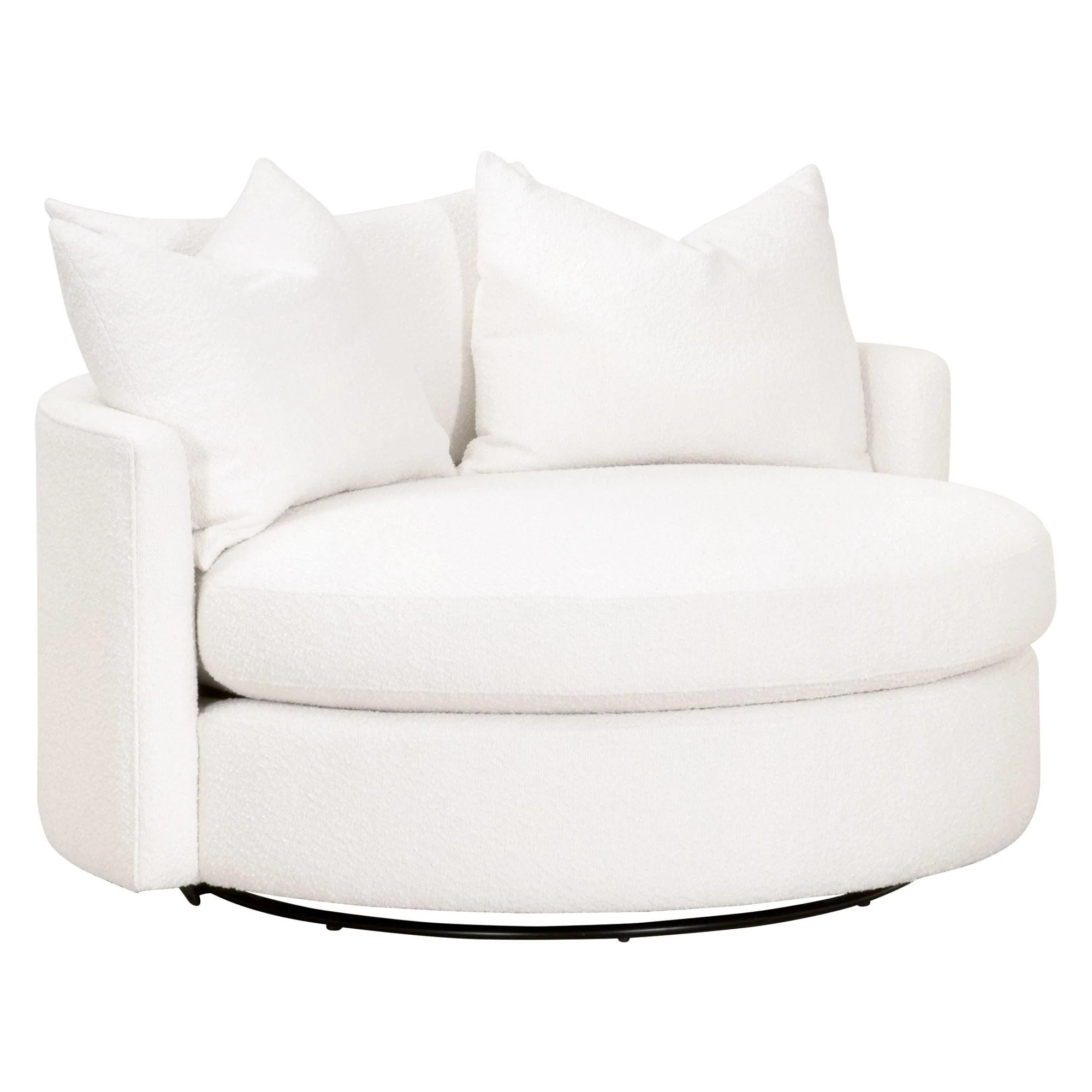 Lourne Grand Swivel Sofa Chair - Remutear