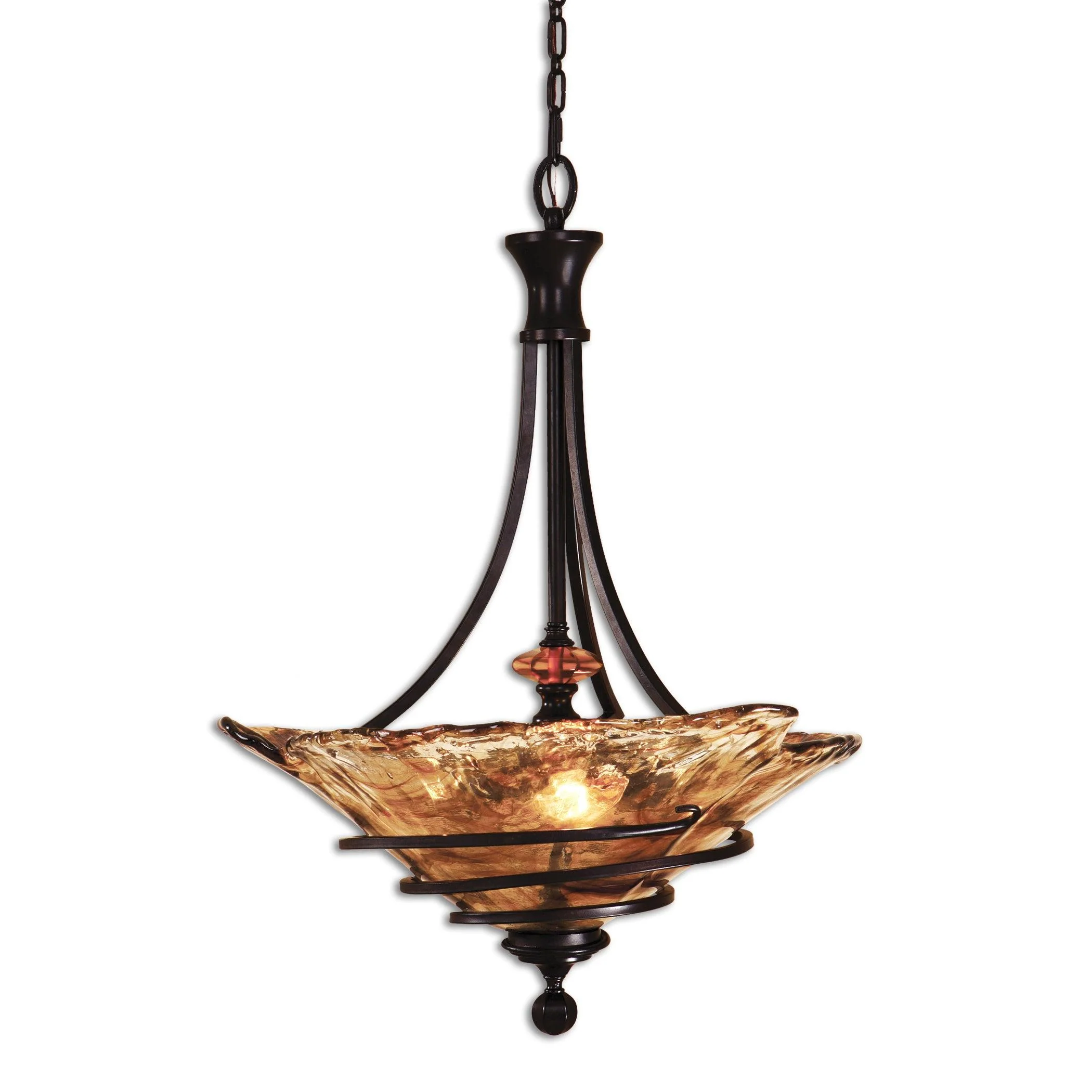VITALIA 3 LT OIL RUBBED BRONZE PENDANT - Remutear
